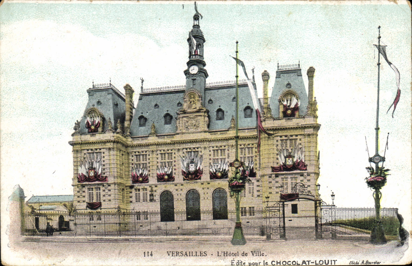 CPA Versailles L'Hotel de Ville 