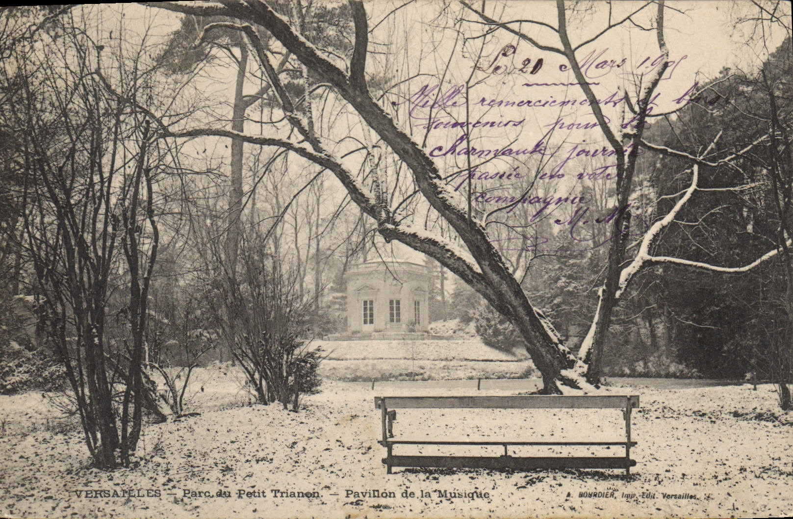 CPA Versailles Parc du Petit Trianon Pavillon de la Musique 