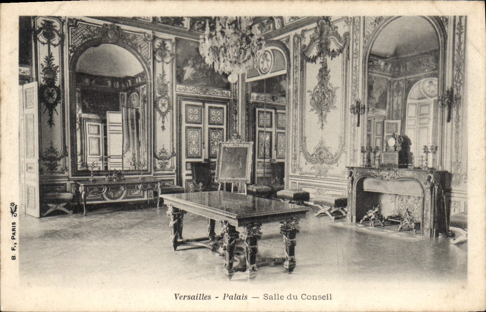 CPA Versailles Palais Salle du Conseil 