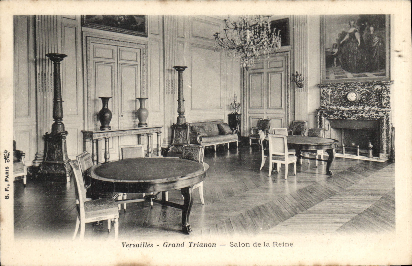 CPA Versailles Grand Trianon Salon de la Reine 