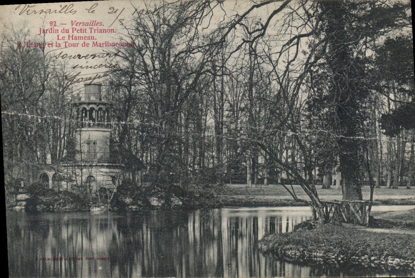 CPA Versailles Jardin du Petit Trianon Le Hameau 