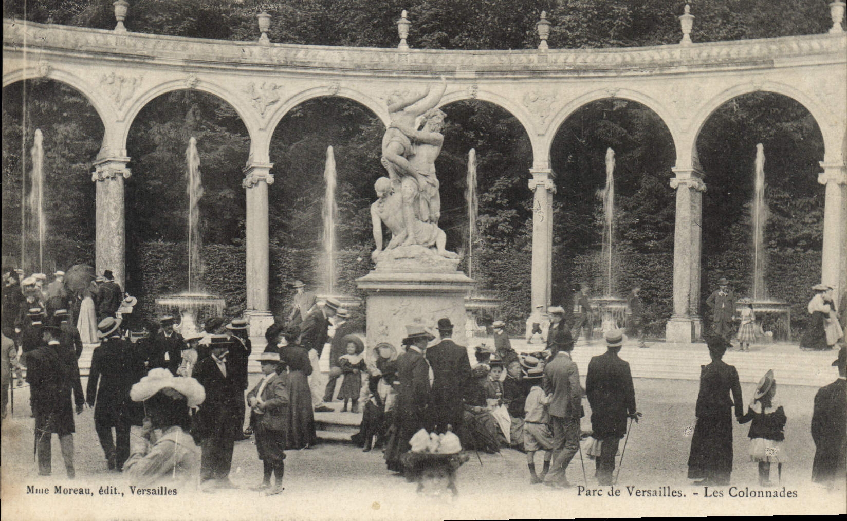 CPA Parc de Versailles Les Colonnades 