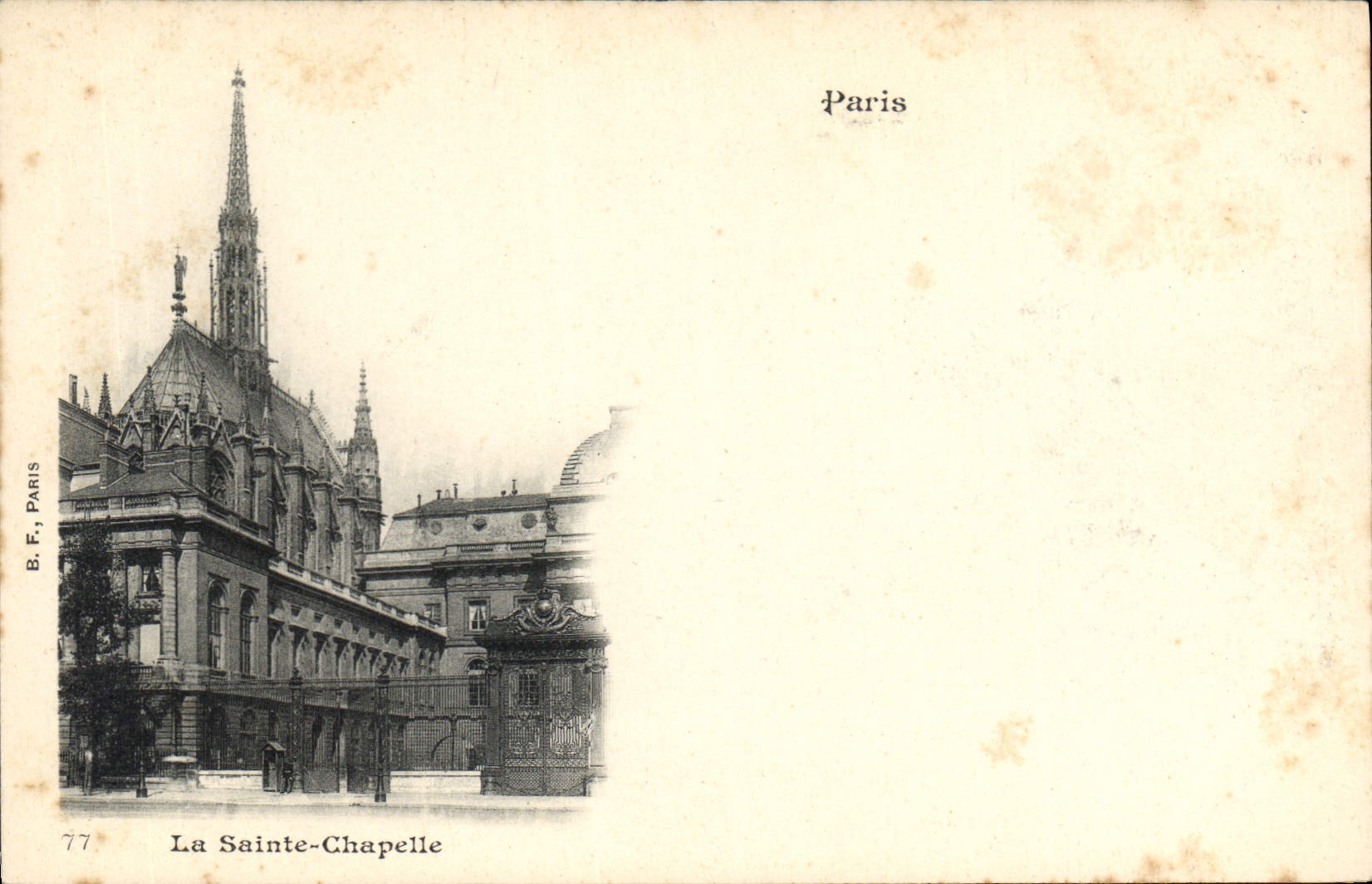 CPA Paris La Sainte Chapelle 