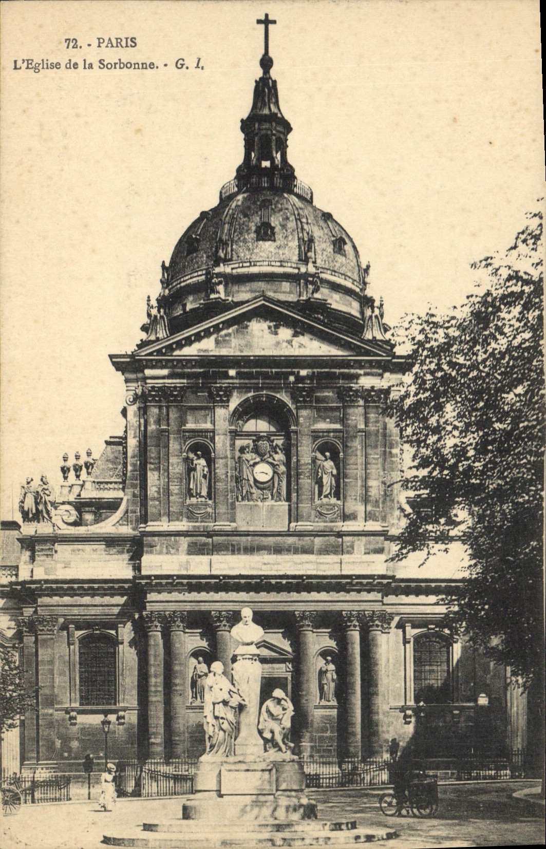 CPA Paris L'Eglise de la Sorbonne 