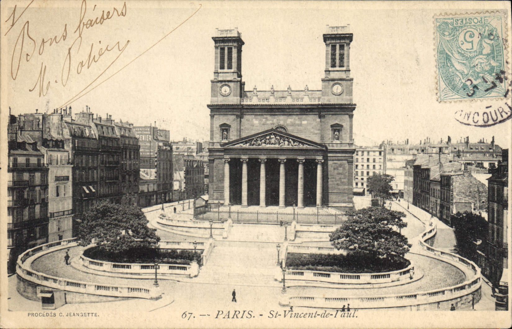 CPA Paris St Vincent de Paul 