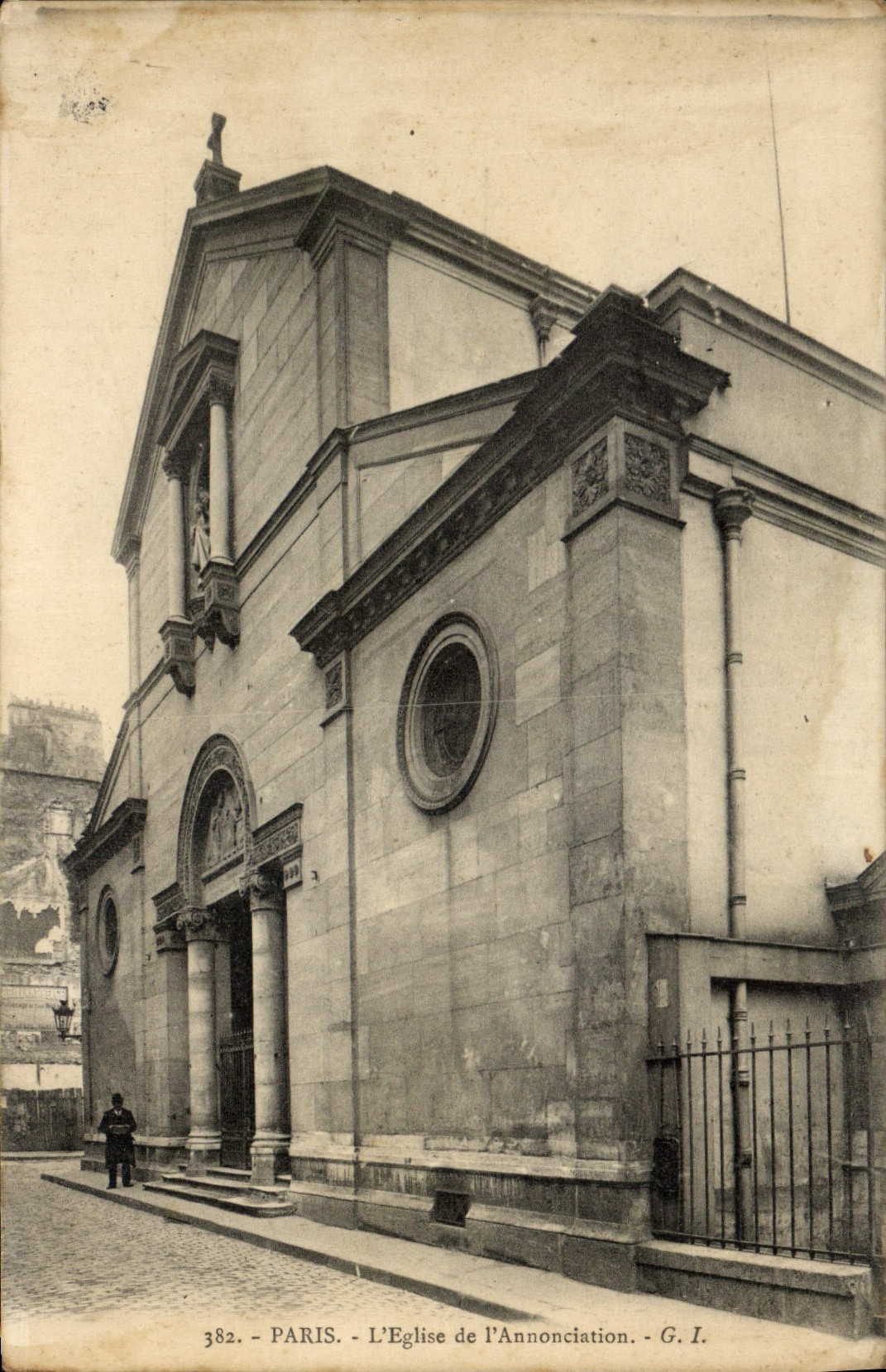 CPA Paris L'Eglise de l'Annonciation 