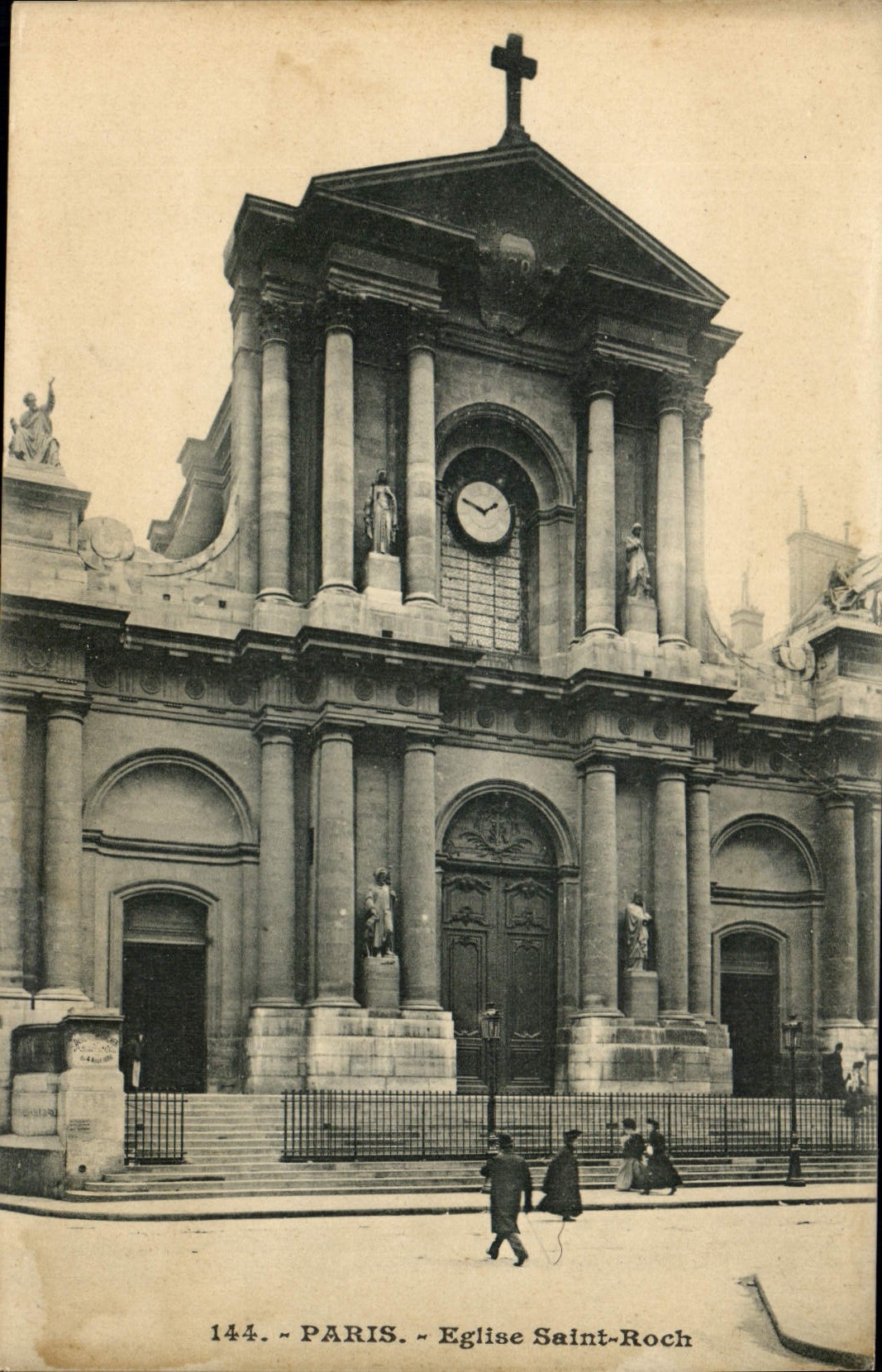 CPA Paris Eglise Saint Roch 