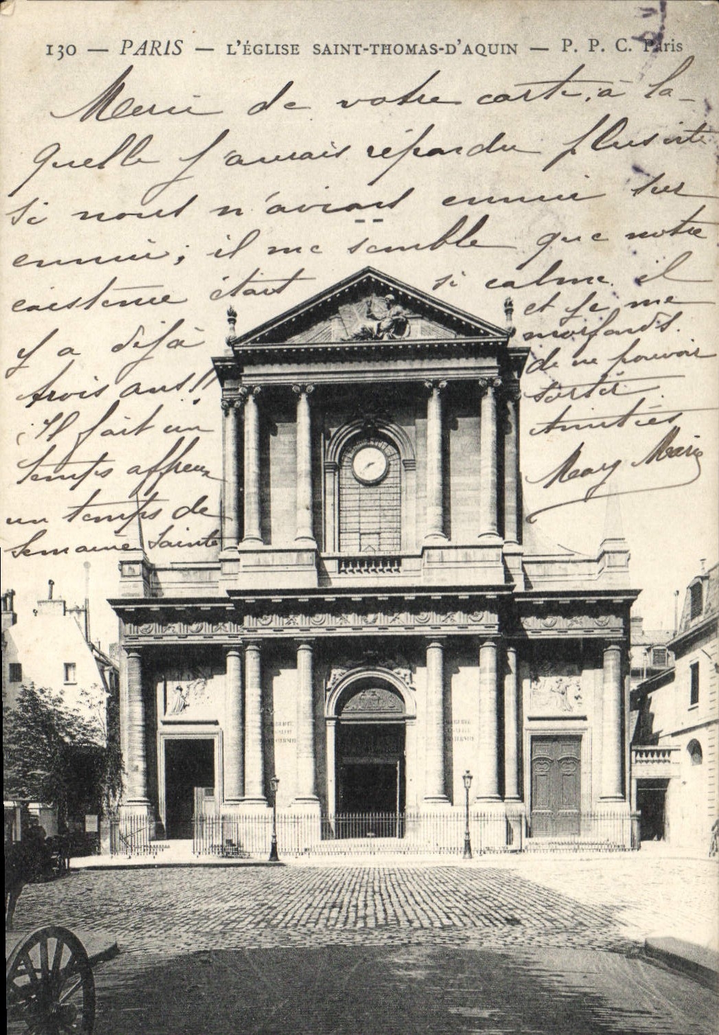 CPA Paris L'Eglise Saint Thomas d'Aquin 