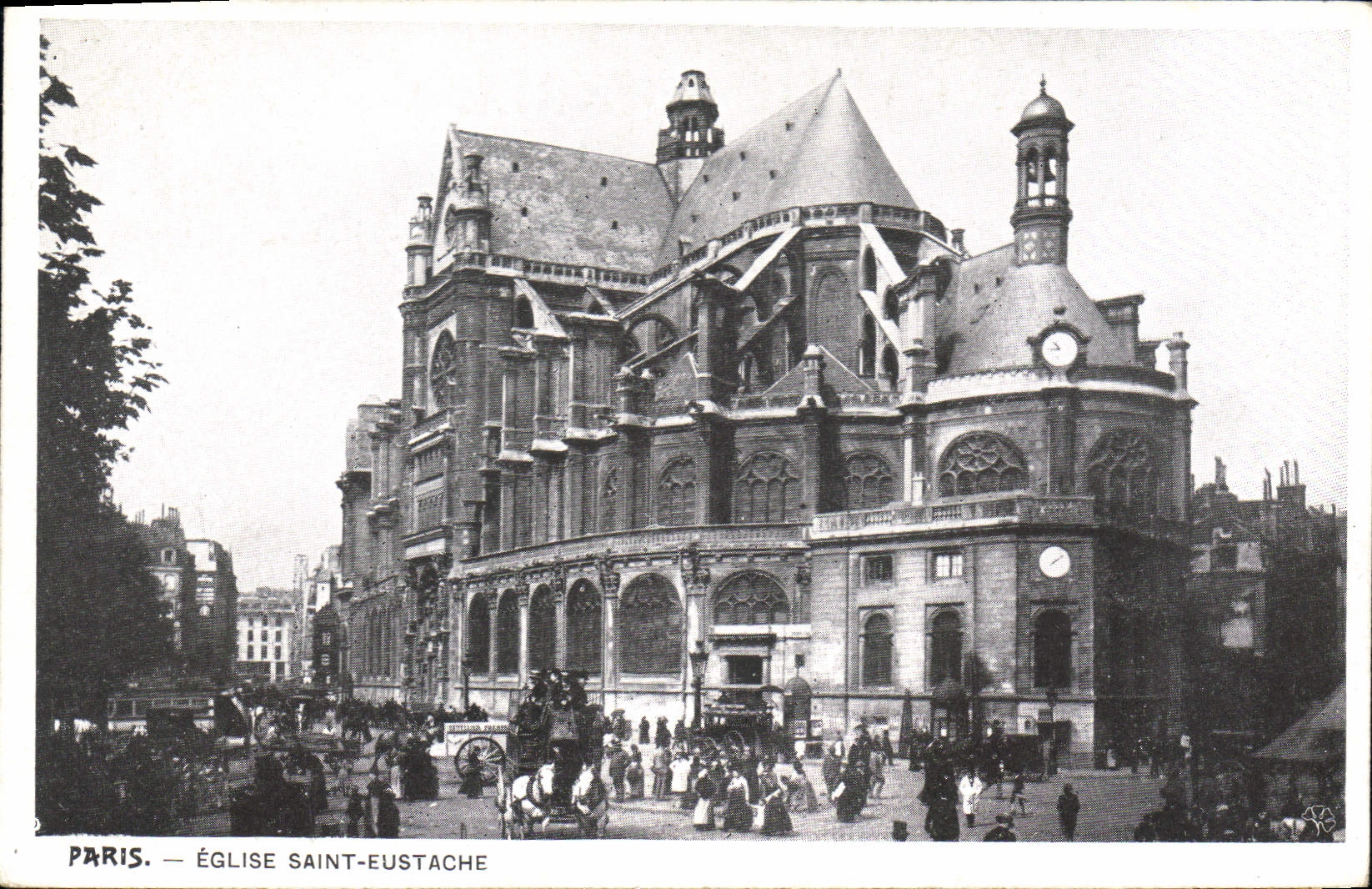 CPA Paris Eglise Saint Eustache 