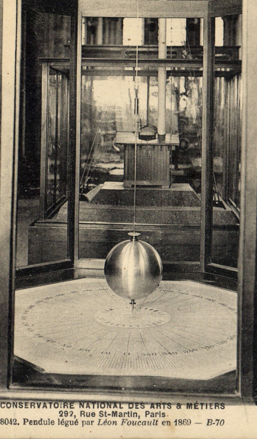 CPA Conservatoire National des Arts a Metiers Rue St Martin Paris Pendule legue par Leon Foucalt