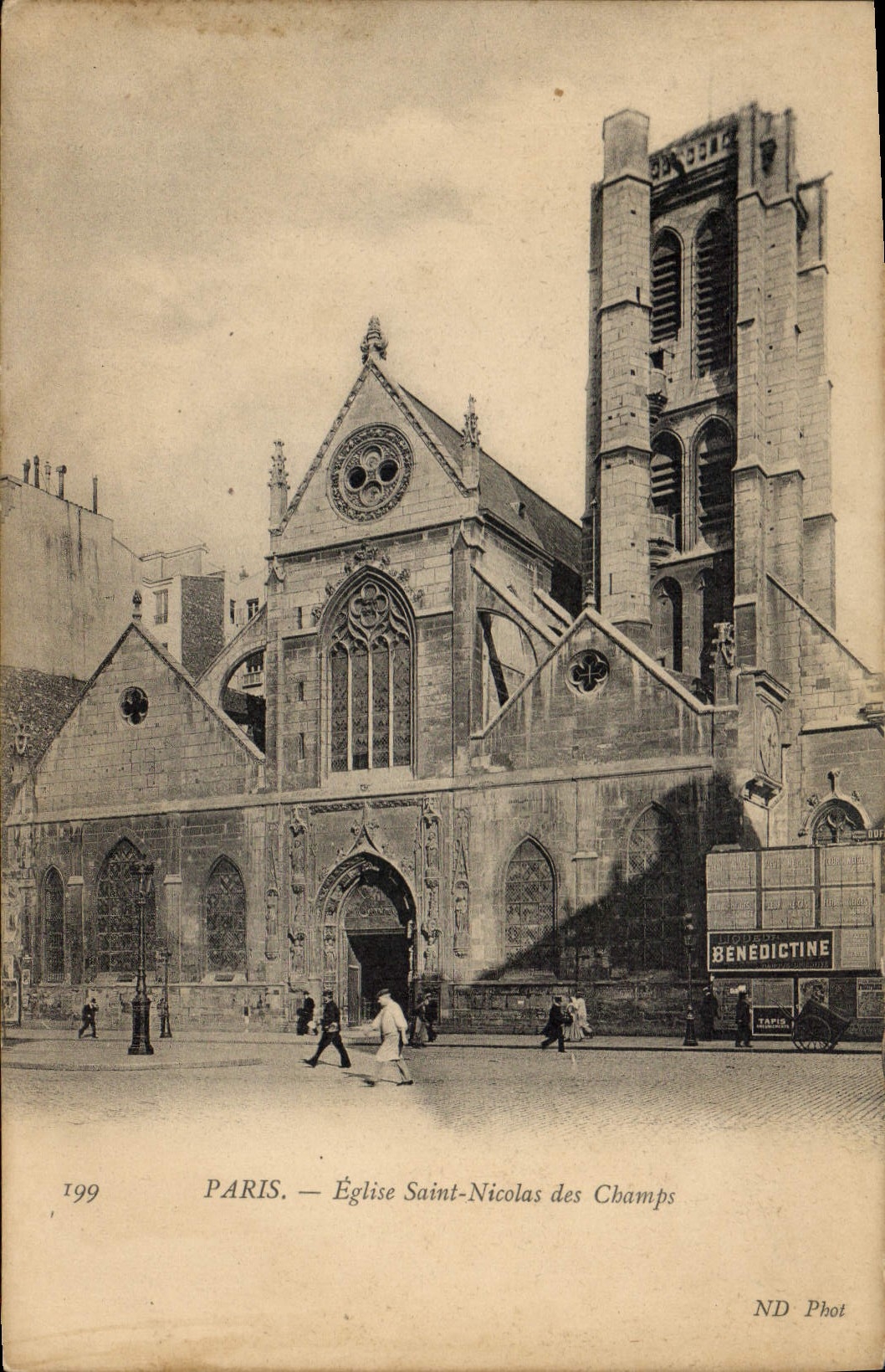 CPA Paris Eglise Saint Nicolas des Champs