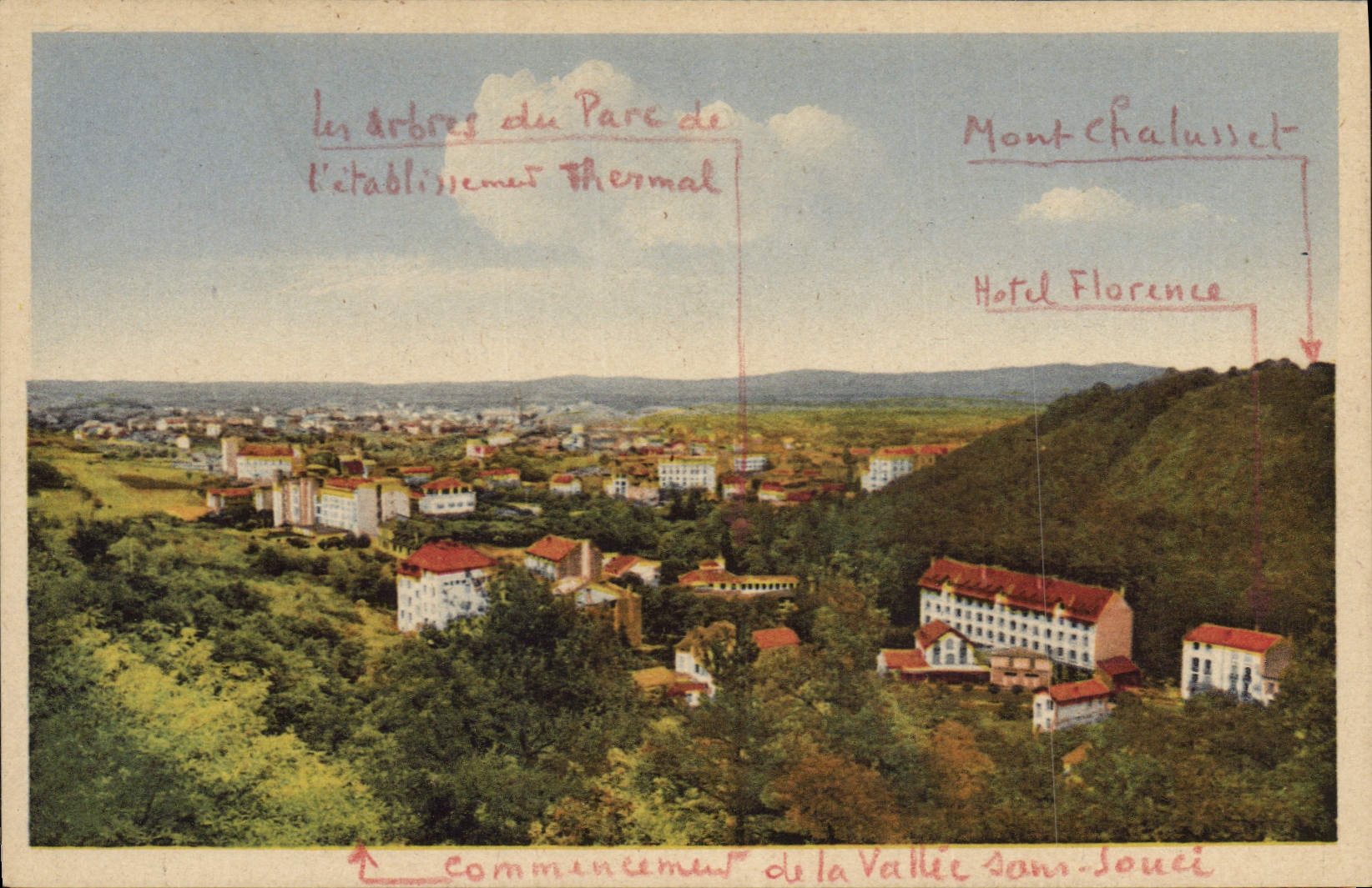 CPA Chatelguyon Vue generale 