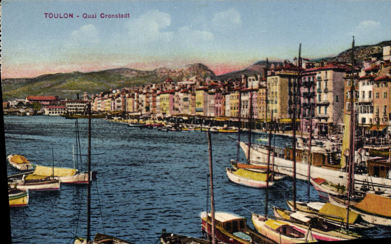 CPA Toulon Quai Cronstadt 