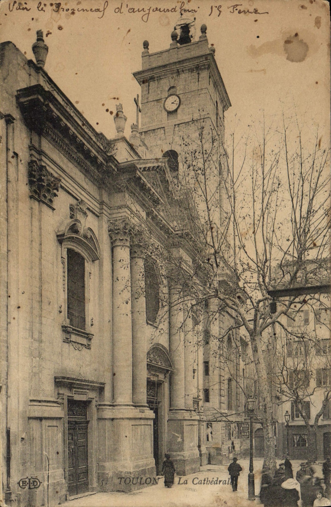 CPA Toulon La Cathedrale 