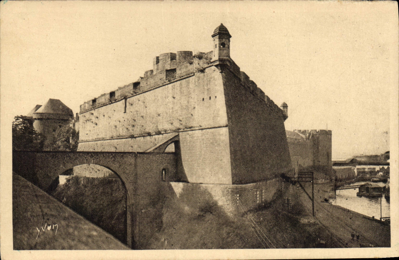 CPA Bretagne Brest Finistere Le Chateau 