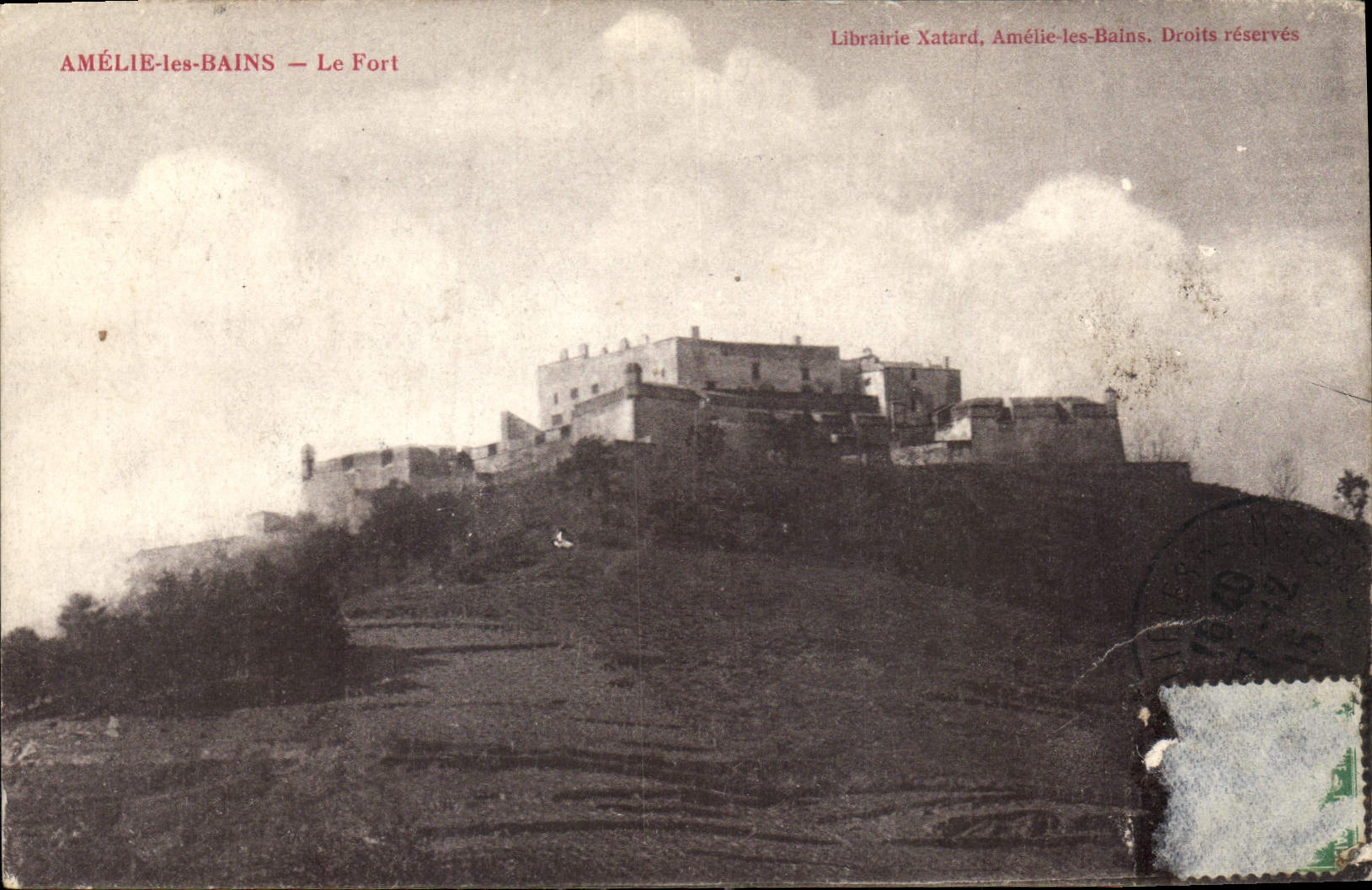 CPA Amelie les Bains Le Fort 
