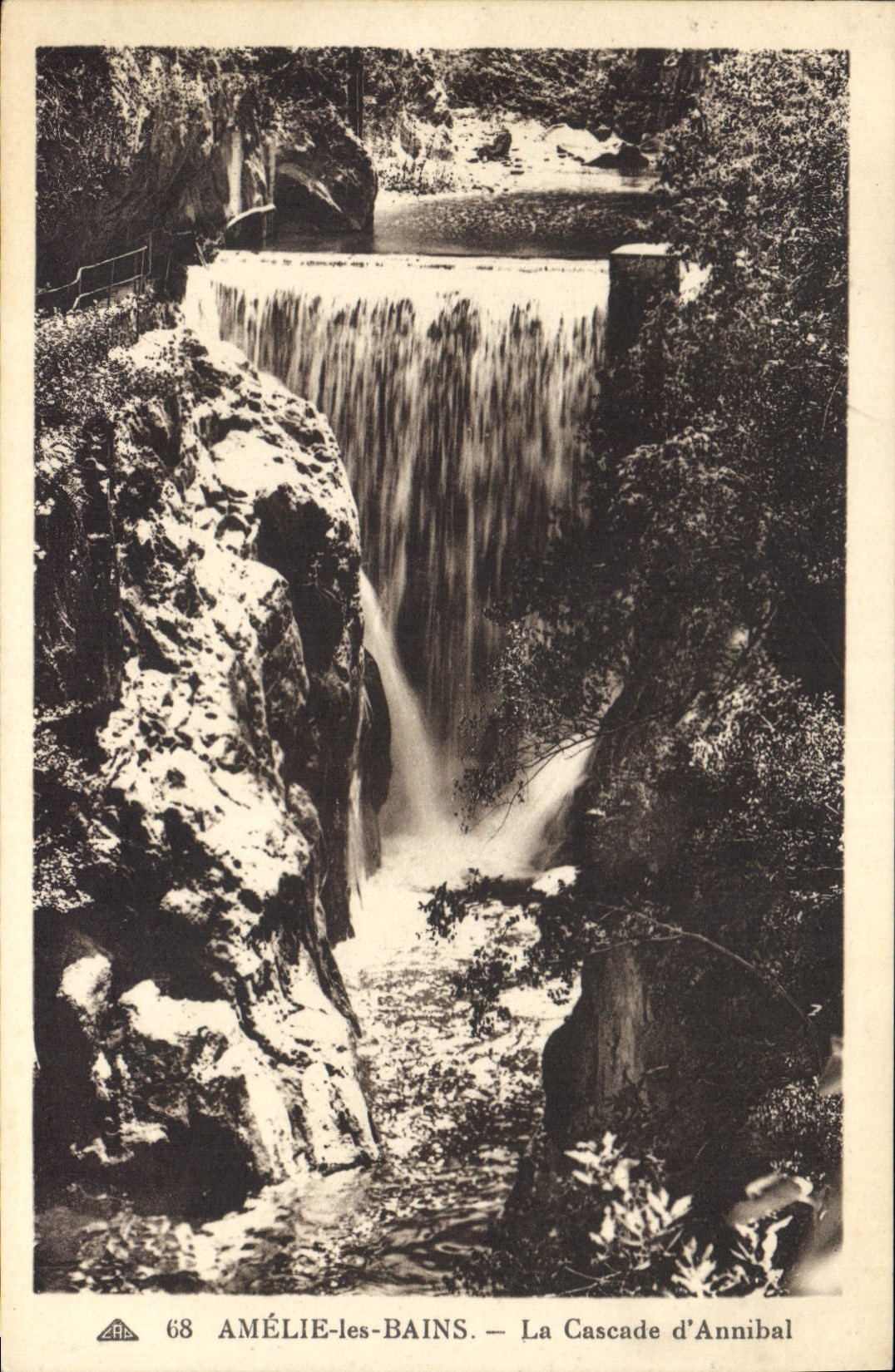 CPA Amelie les Bains La Cascade d'Annibal 
