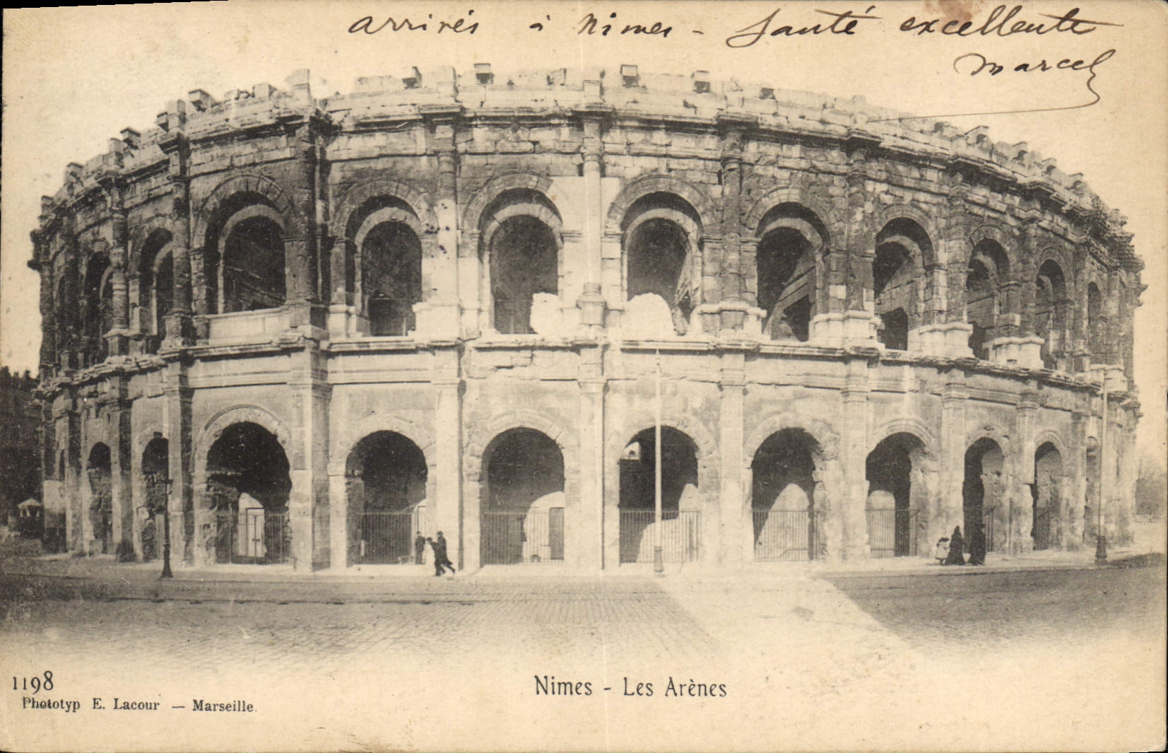 CPA Nimes Les Arenes 