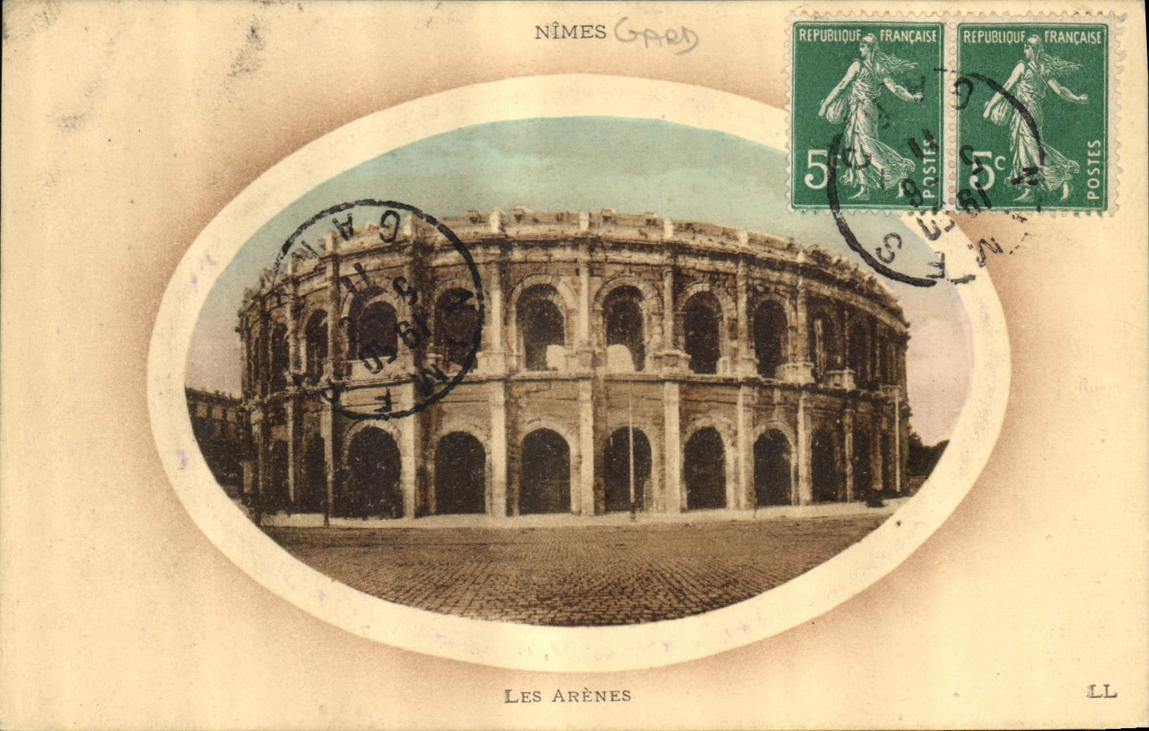 CPA Nimes Gard Les Arenes 
