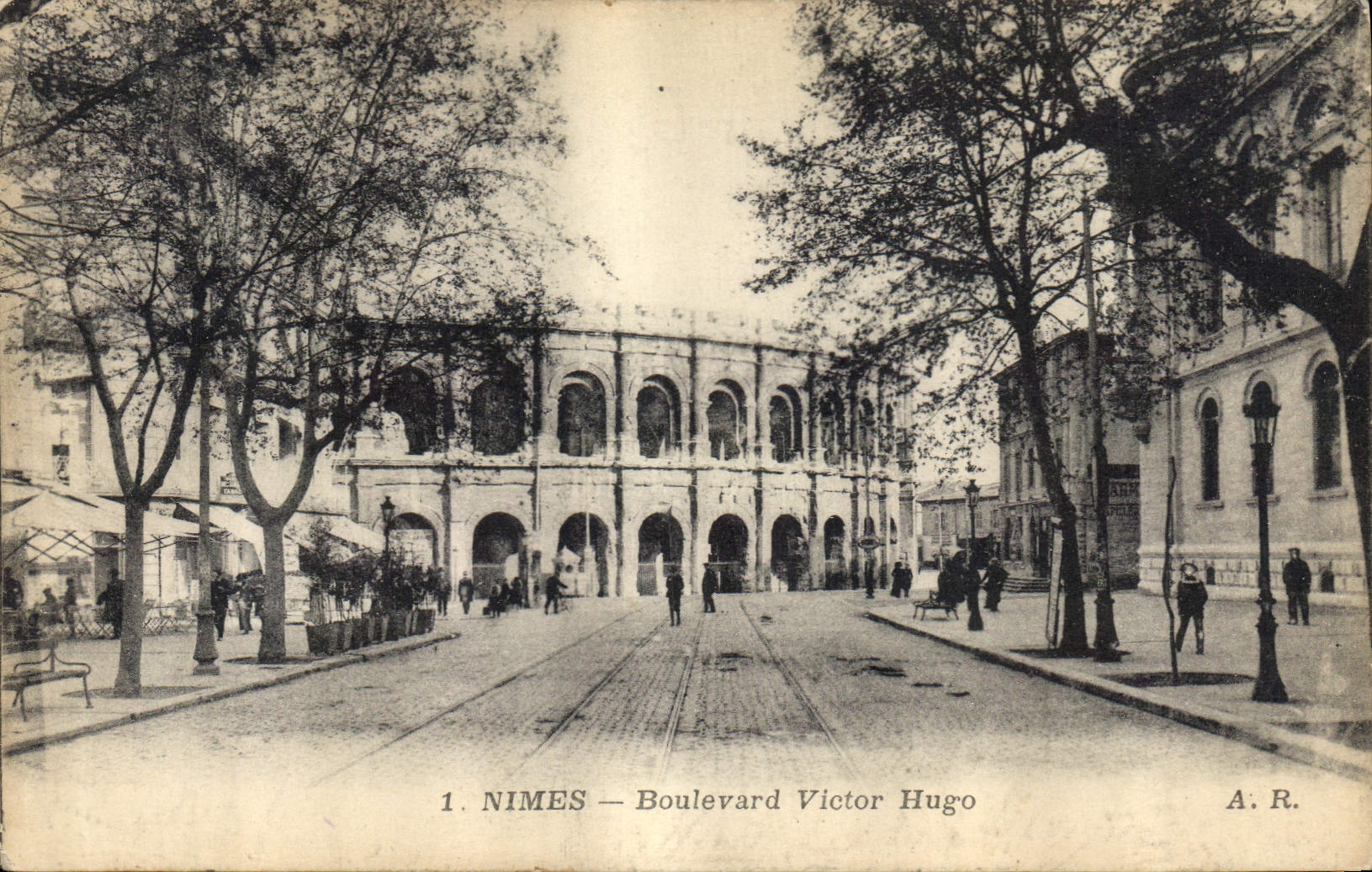 CPA Nimes Boulevard Victor Hugo 