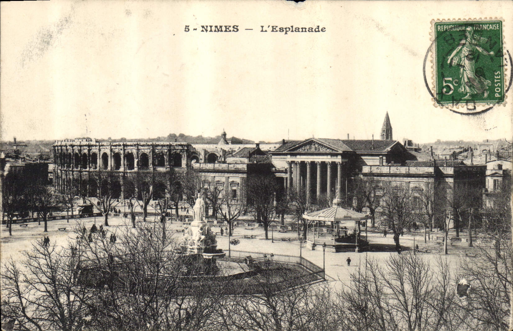 CPA Nimes L'Esplanade 