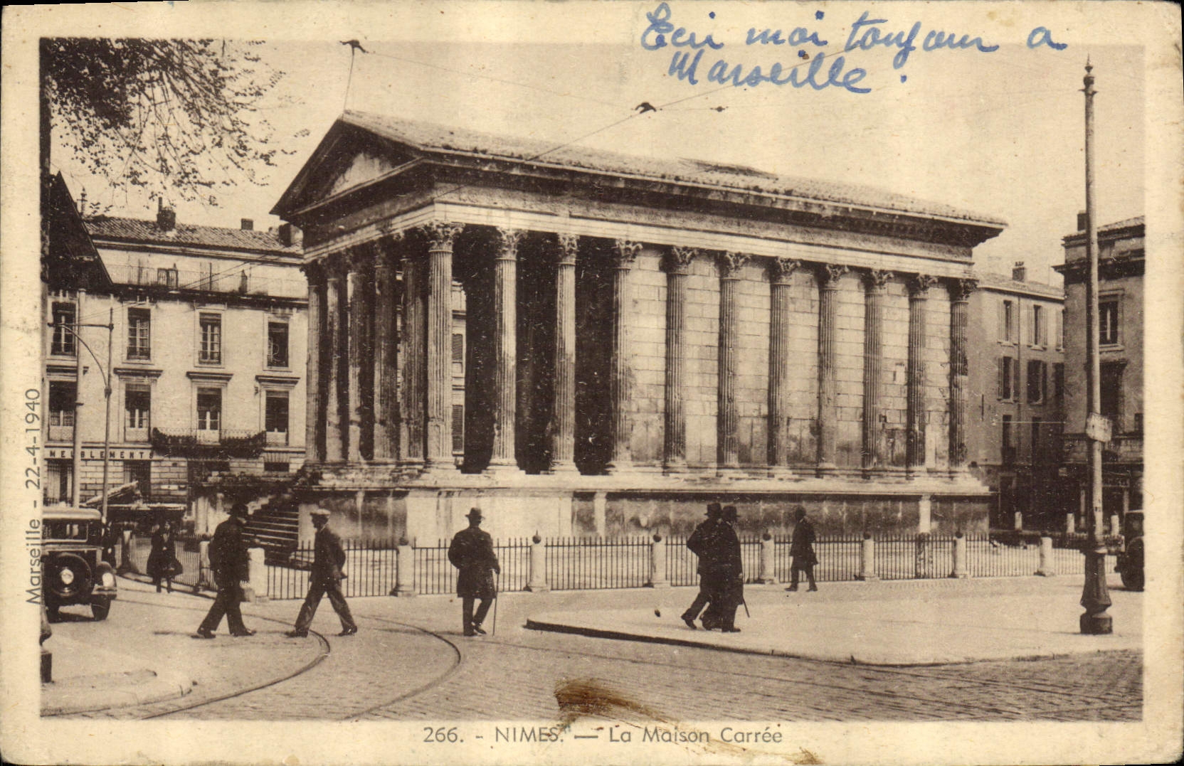 CPA Nimes La Maison Carree 
