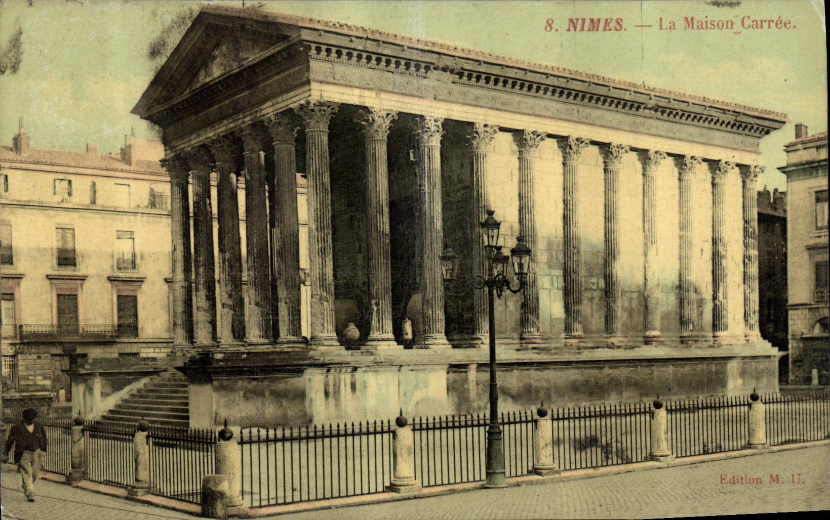 CPA Nimes La Maison Carree 