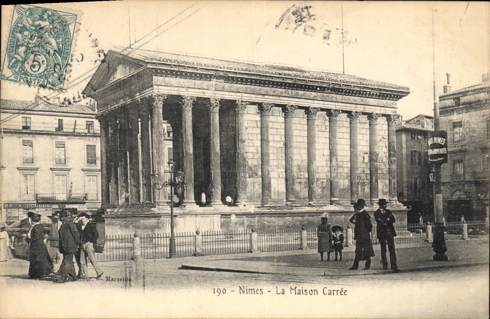 CPA Nimes La Maison Carree 