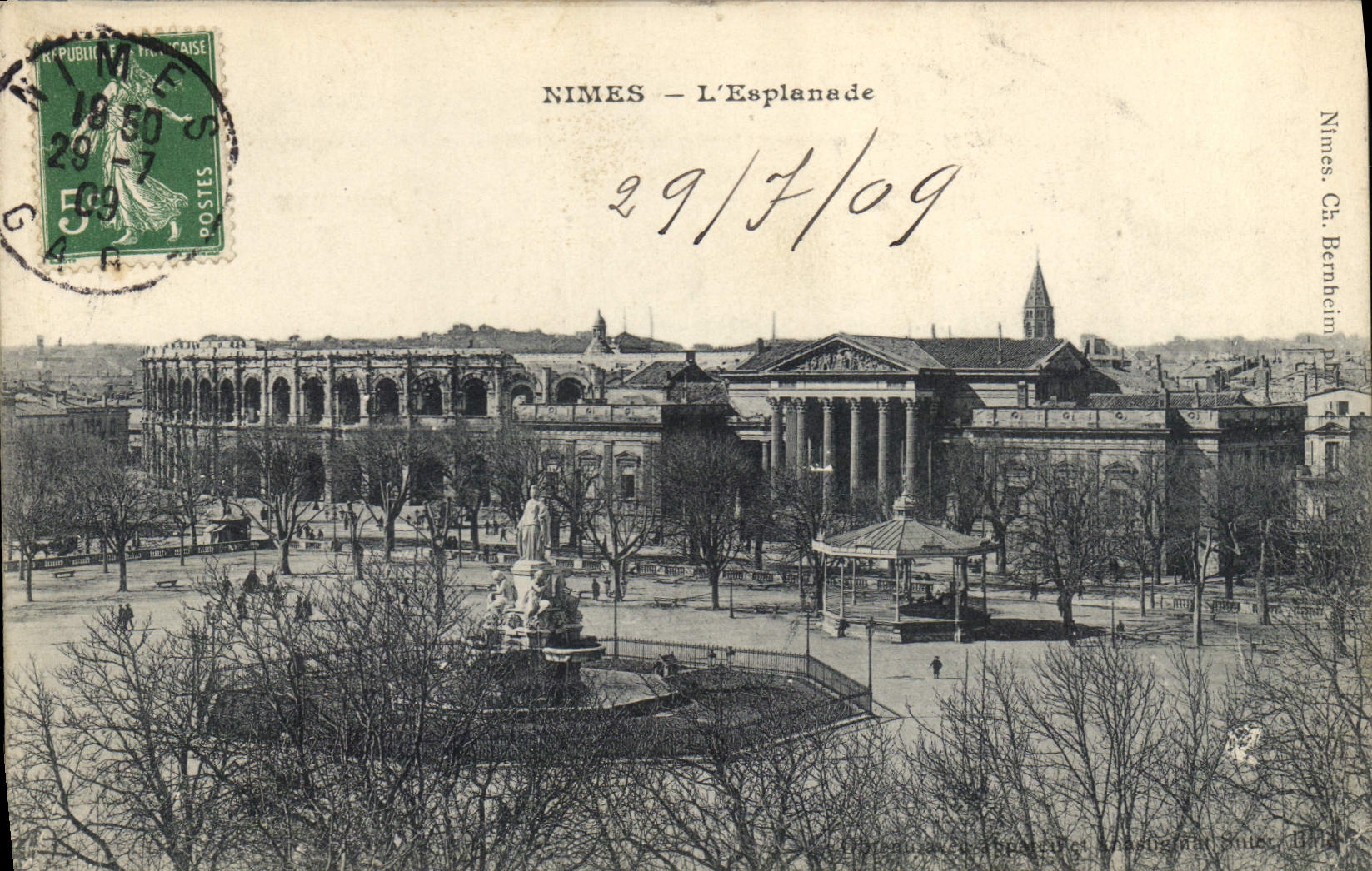 CPA Nimes L'Esplanade 