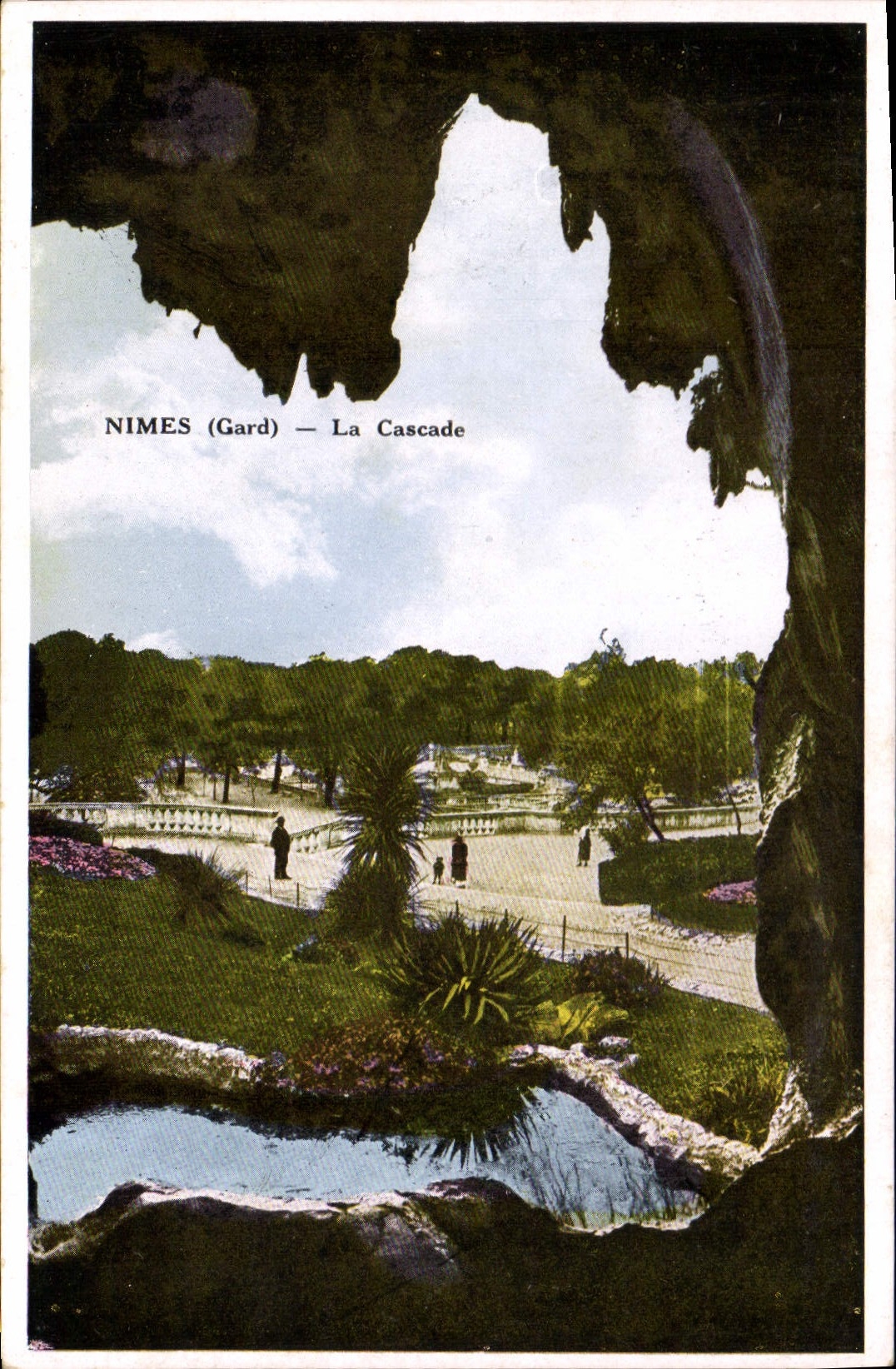 CPA Nimes Gard La Cascade 