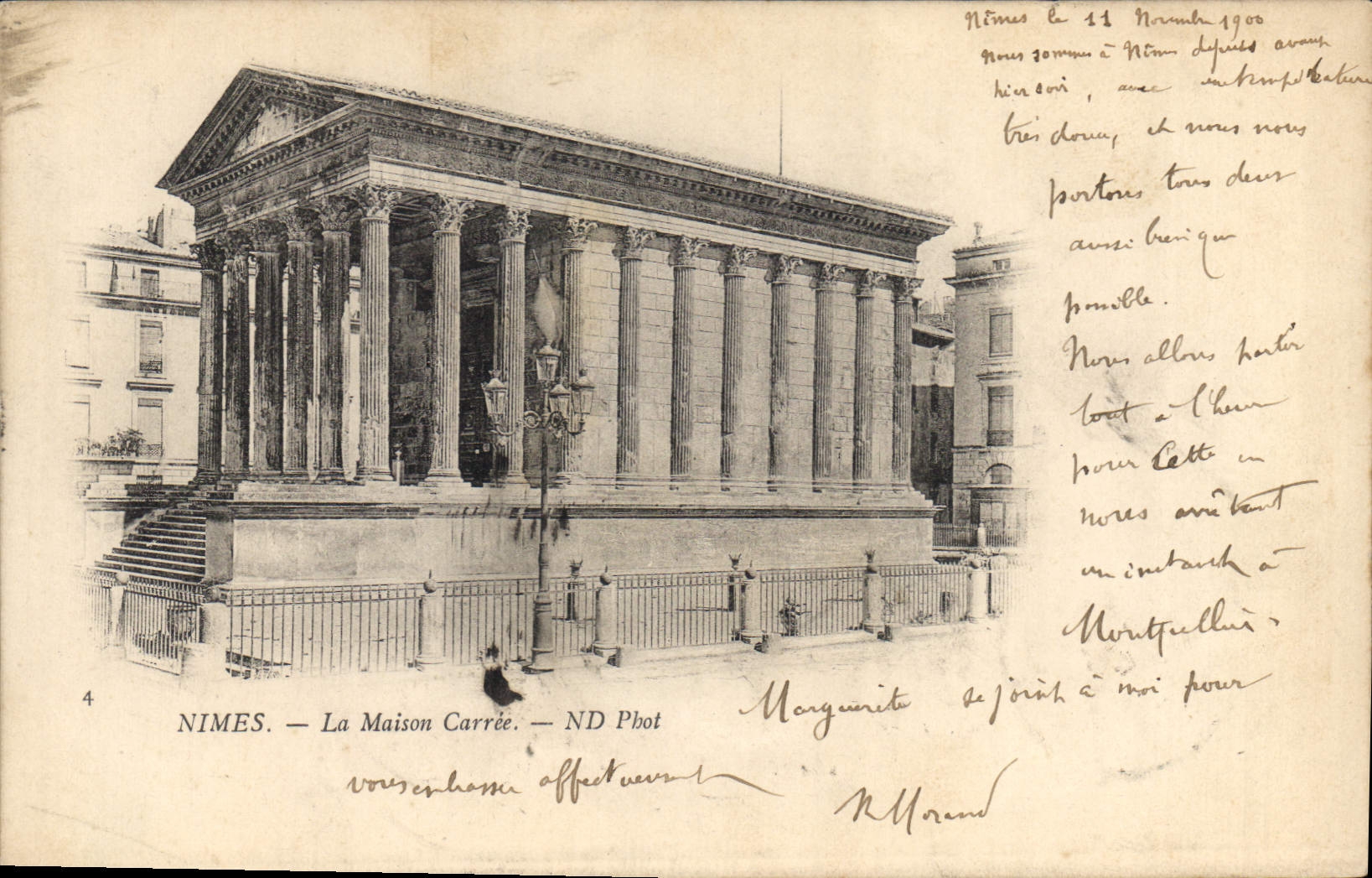 CPA Nimes La Maison Carree 