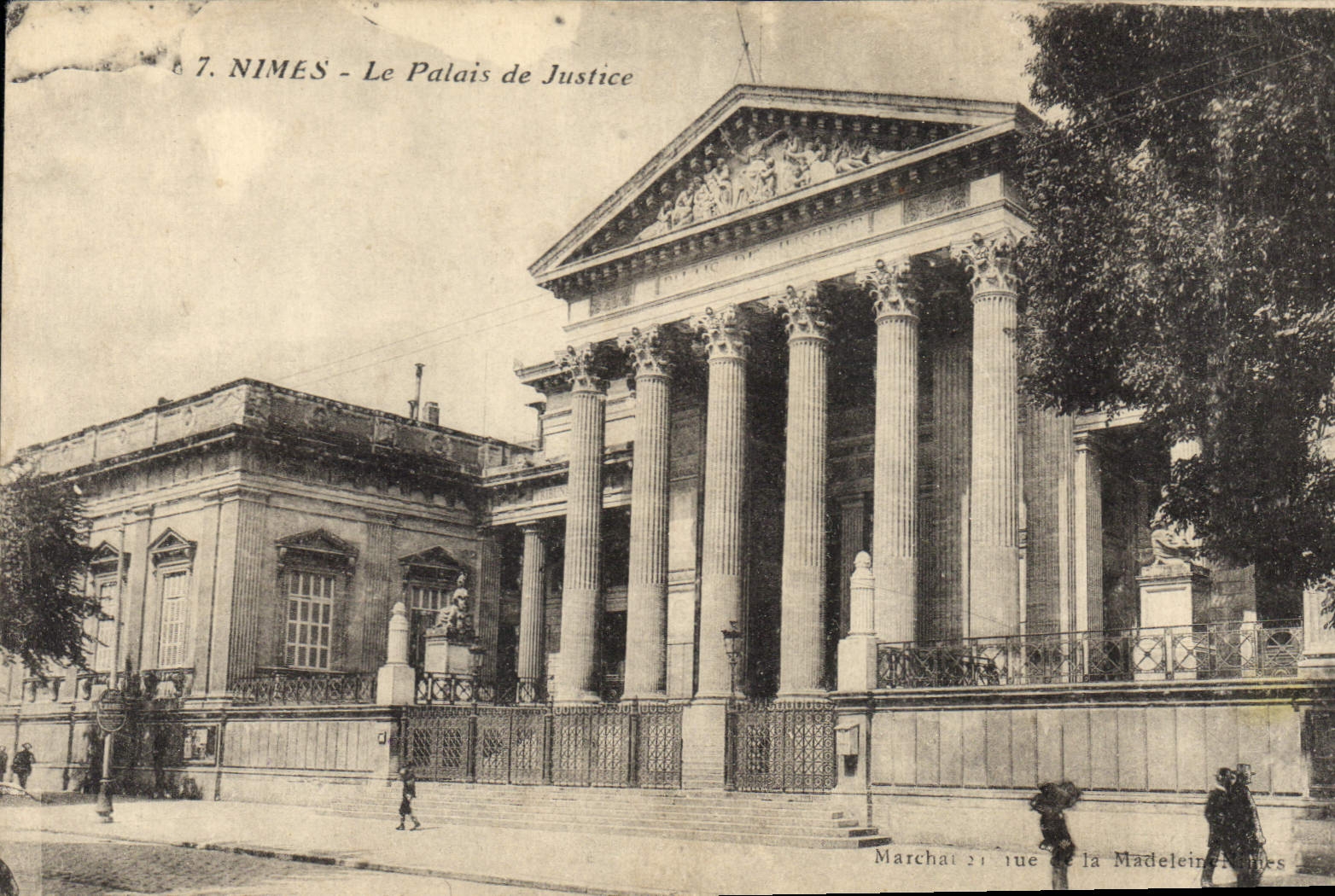 CPA Nimes Le Palais de Justice 