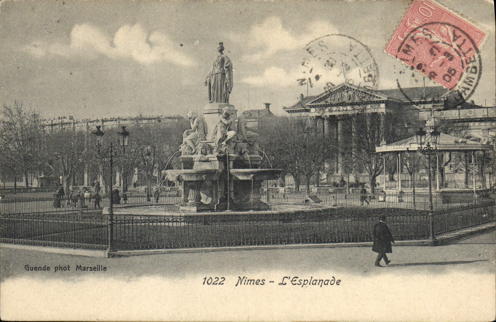 CPA Nimes L'Esplanade 
