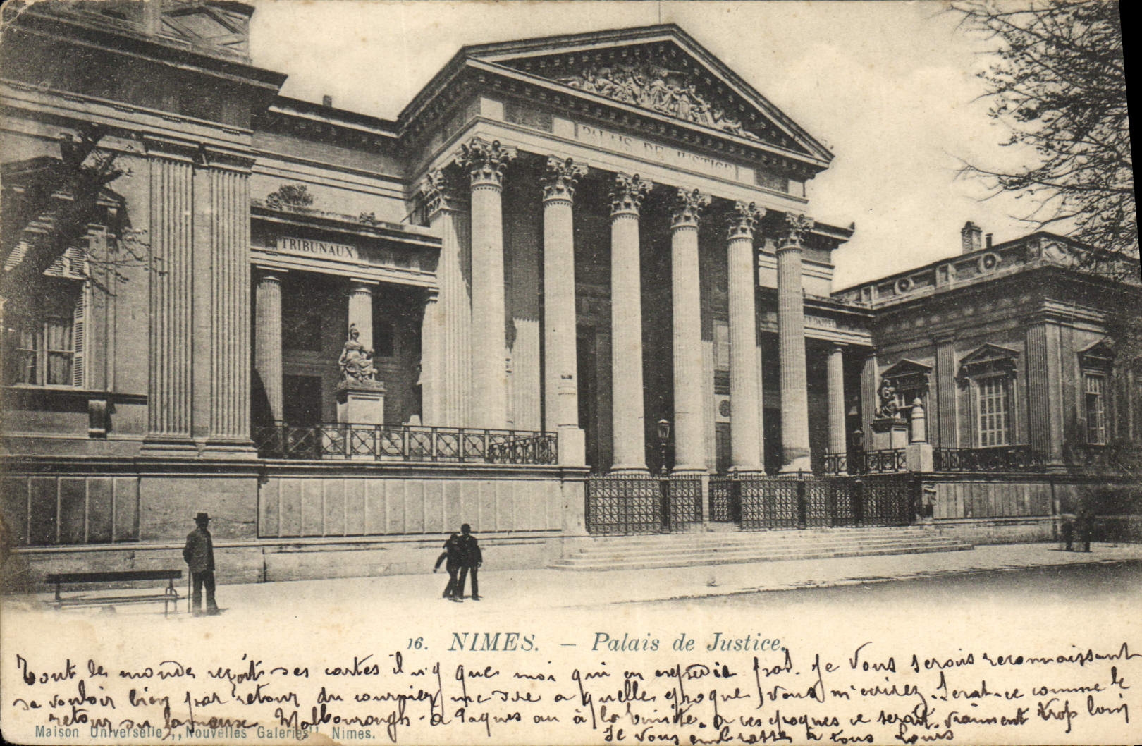 CPA Nimes Palais de Justice 