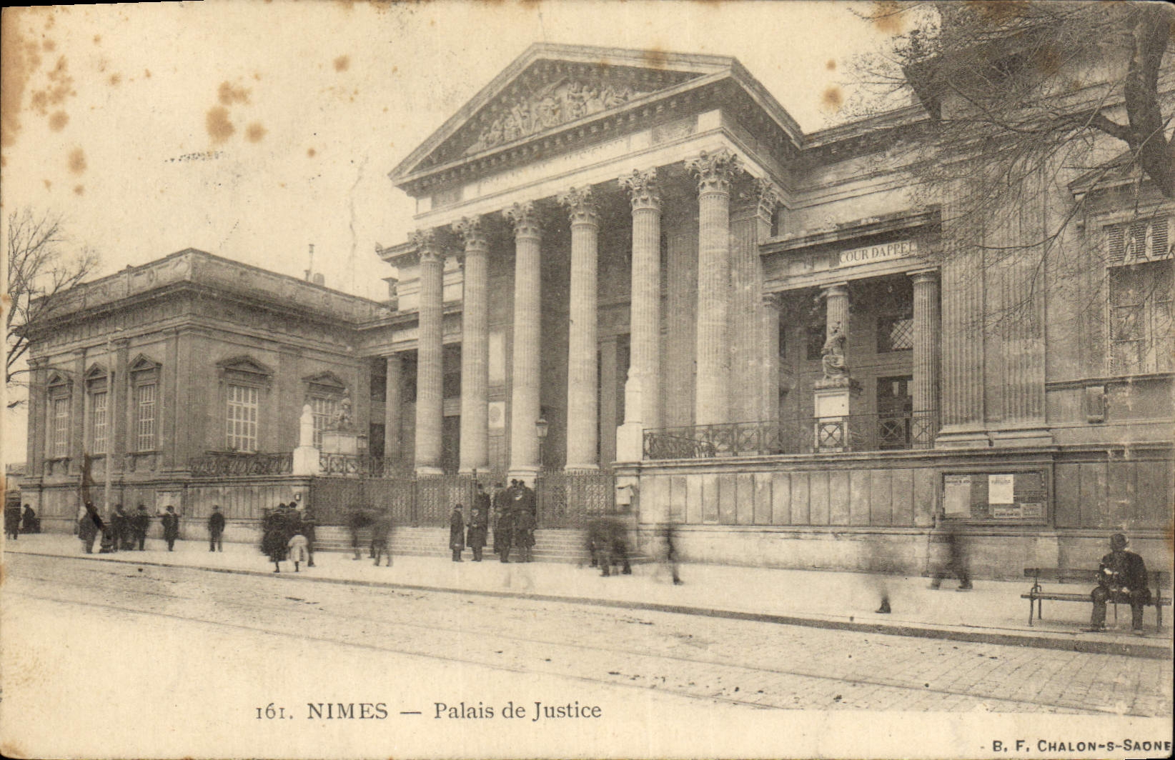 CPA Nimes Palais de Justice 