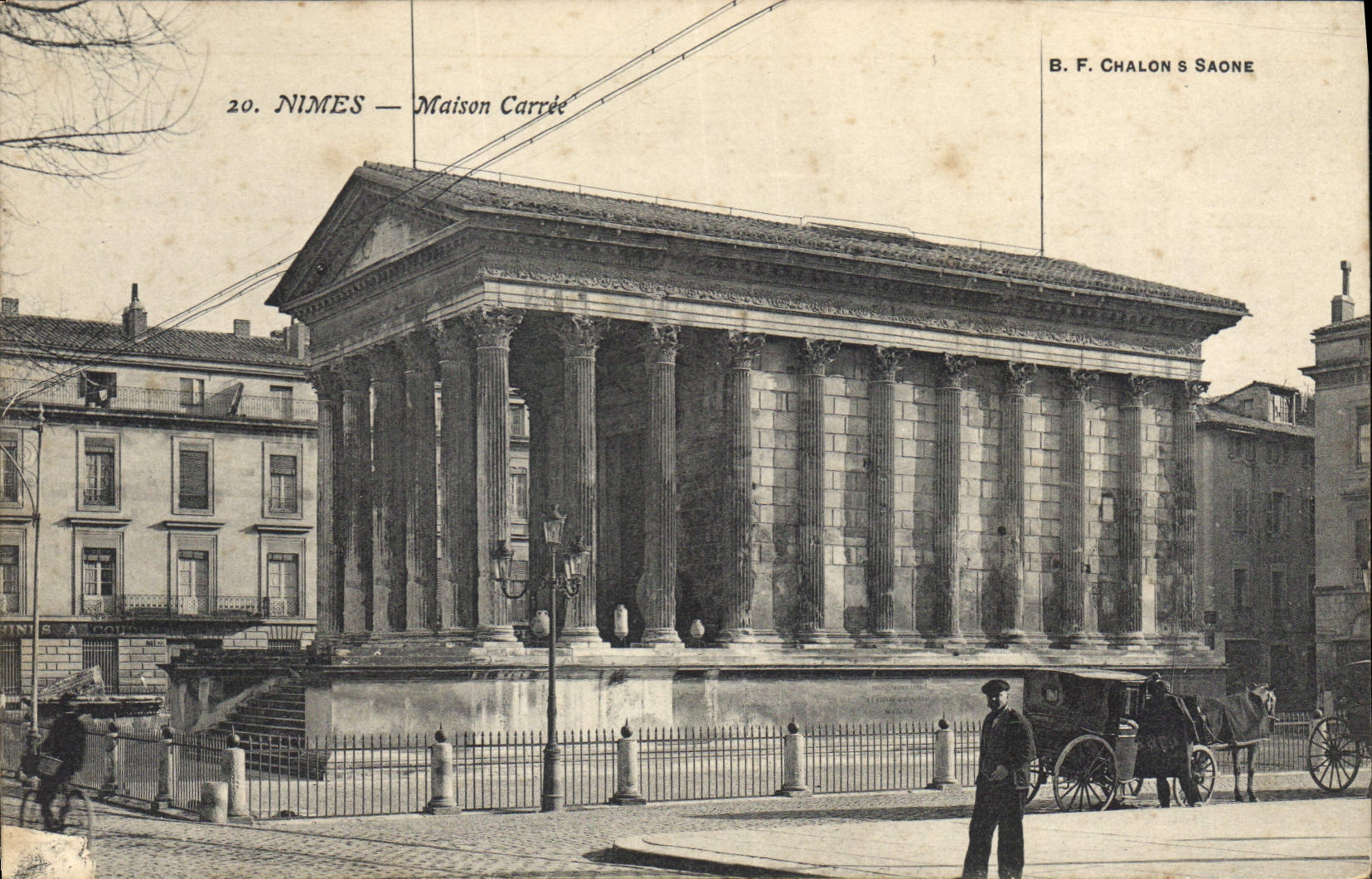 CPA Nimes Maison Carree 