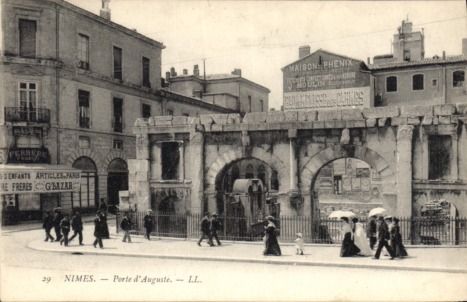 CPA Nimes Porte d'Auguste 
