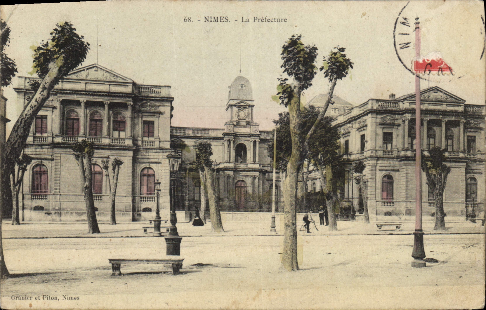 CPA Nimes La Prefecture 