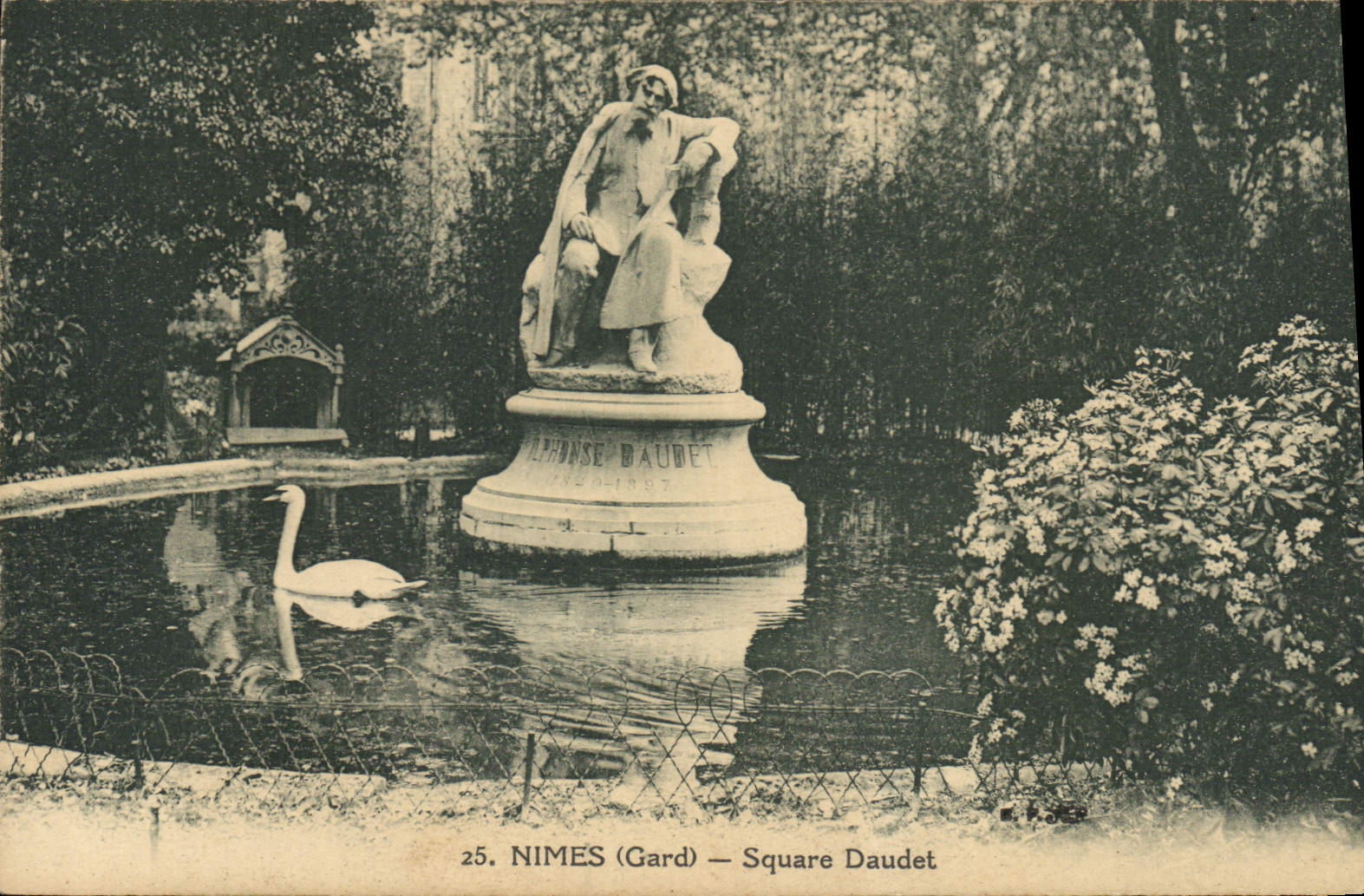 CPA Nimes Gard Square Daudet 