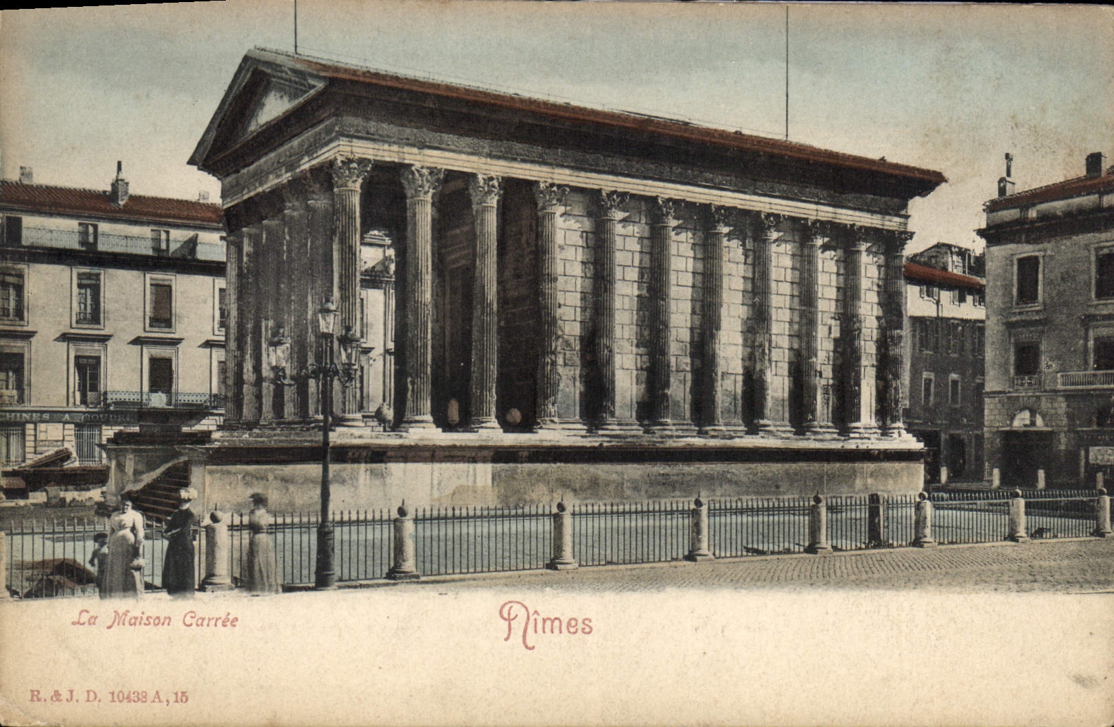 CPA Nimes La Maison Carree 