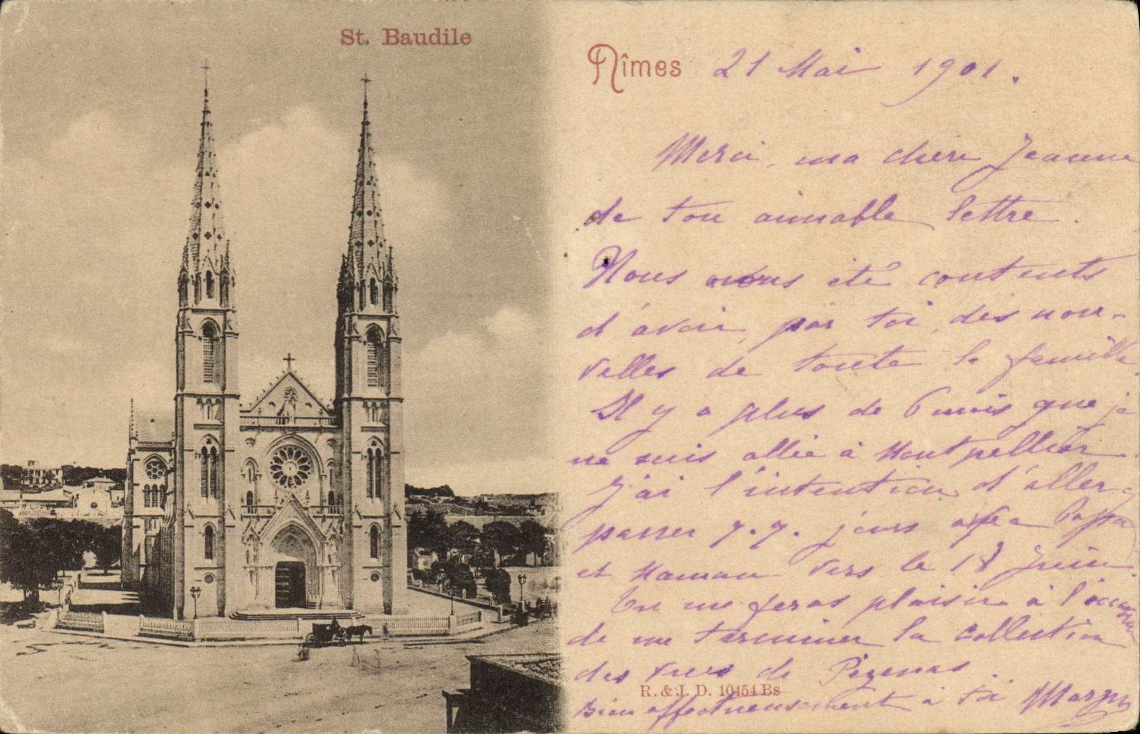 CPA Nimes St Baudile 