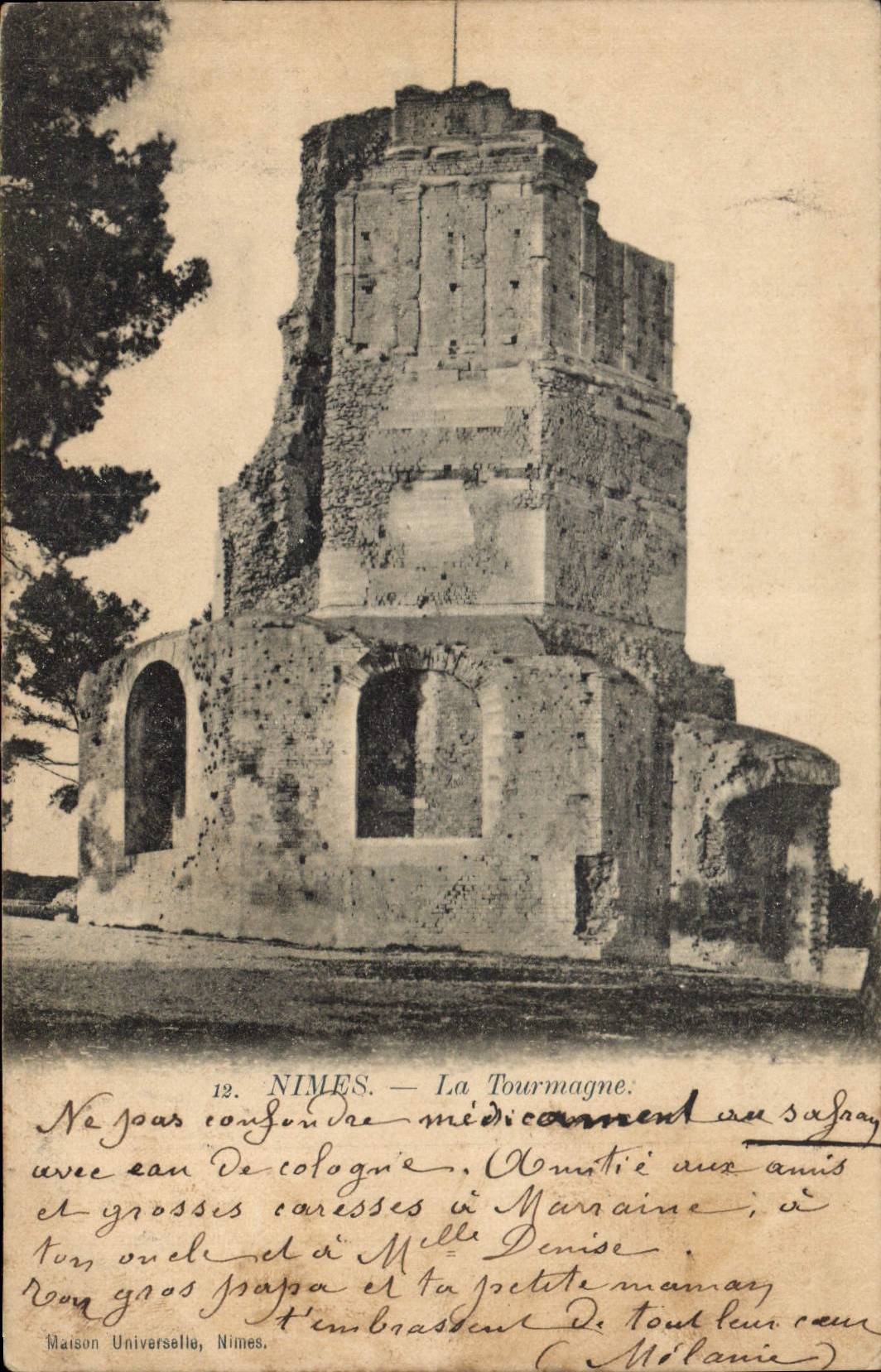 CPA Nimes La Tourmagne 