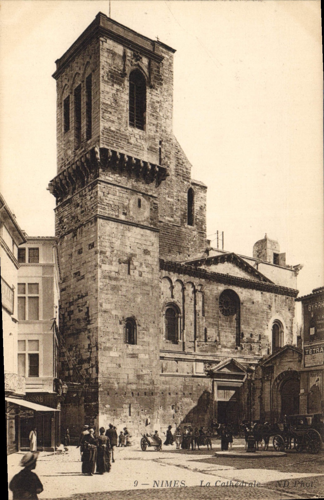 CPA Nimes La Cathedrale 