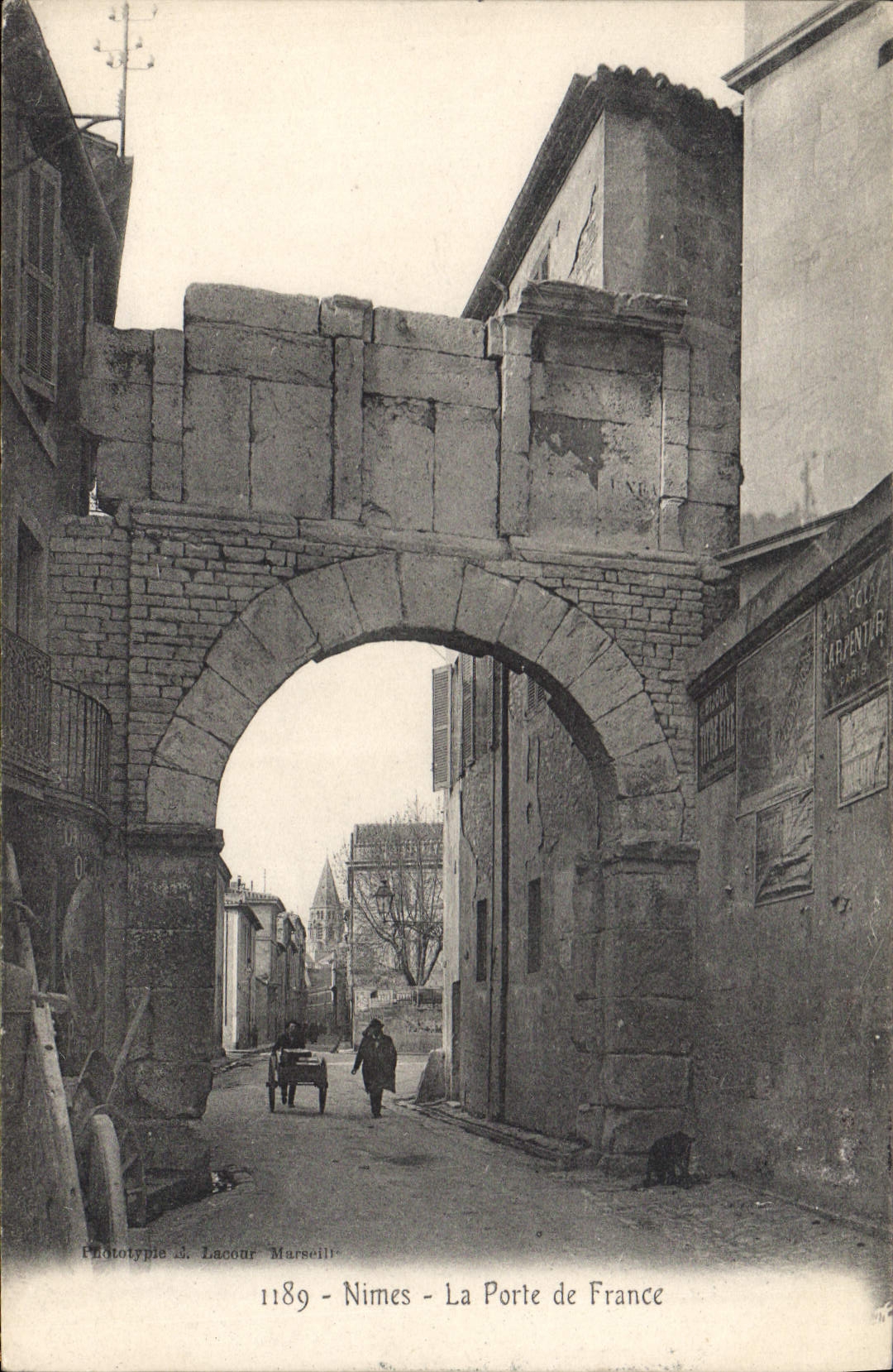 CPA Nimes La Porte de France 