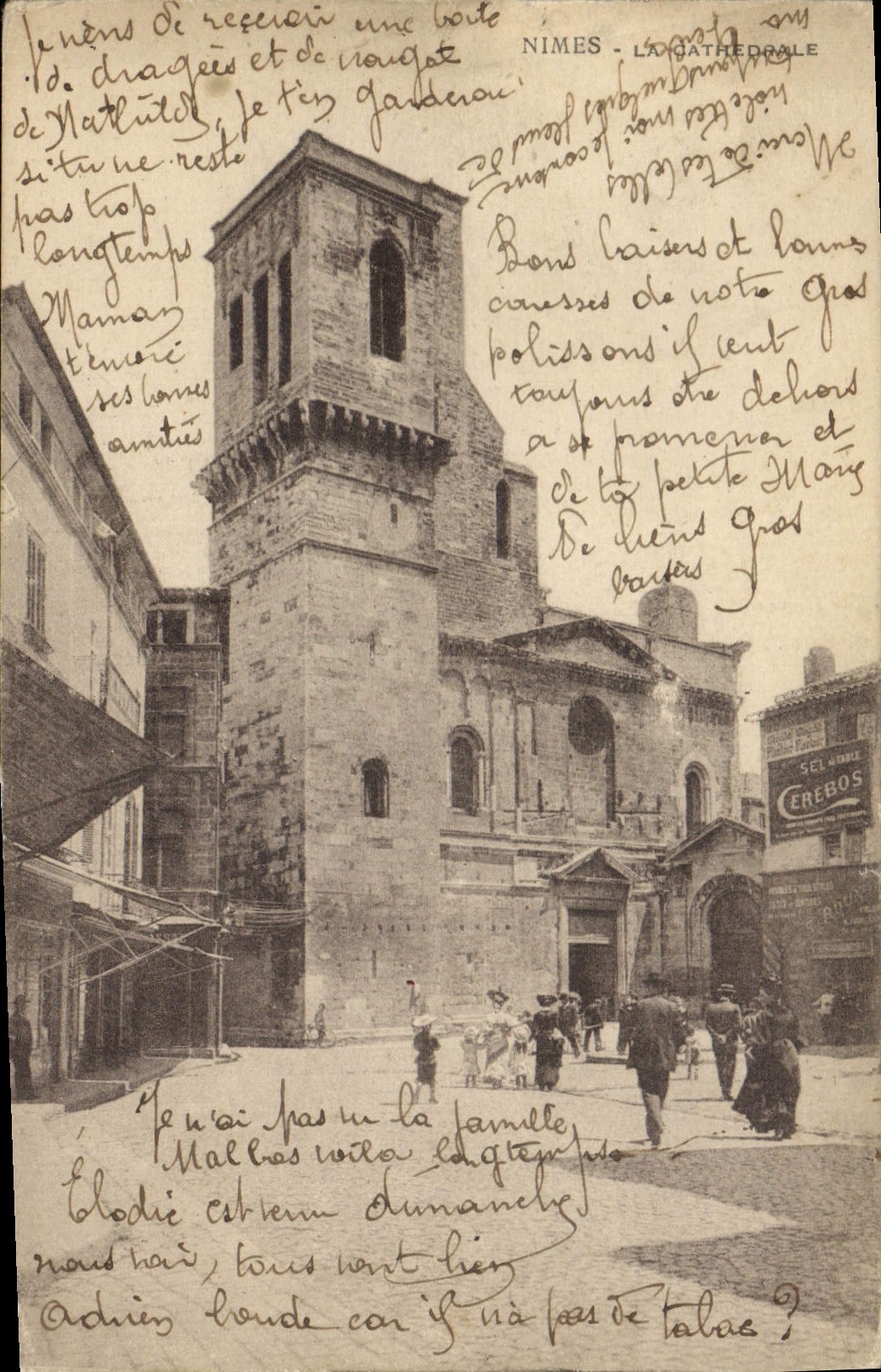 CPA Nimes La Ctahedrale 