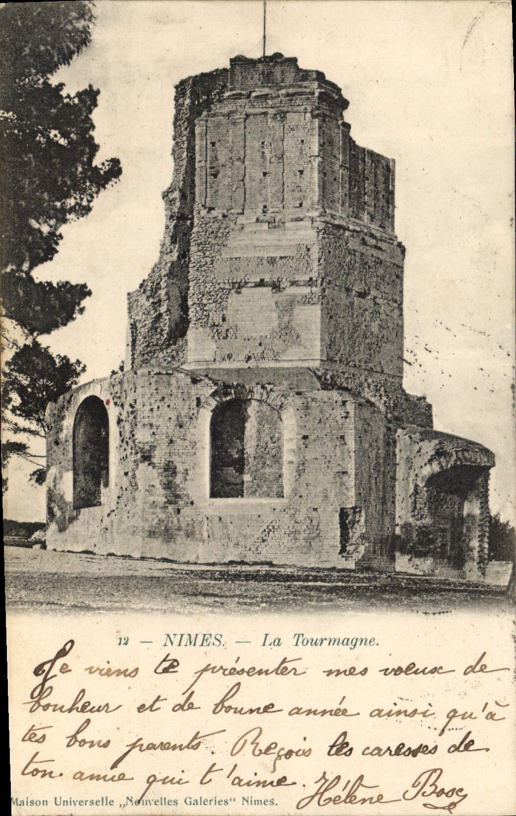 CPA Nimes La Tourmagne 