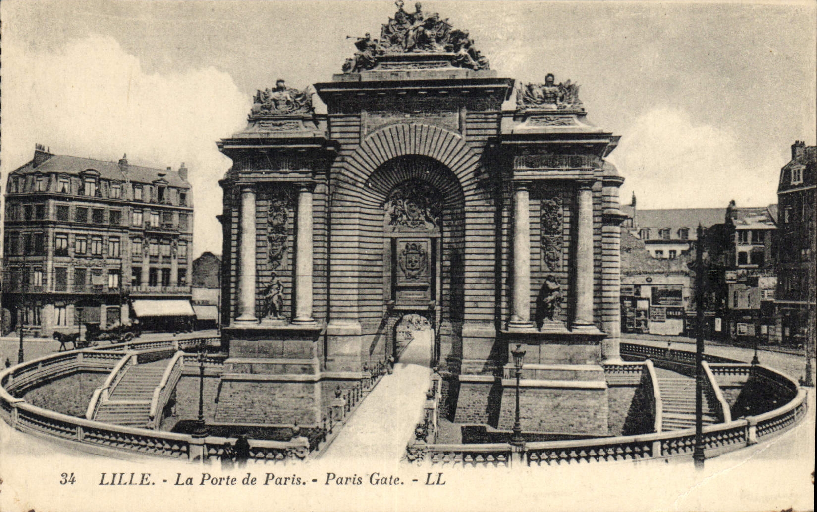 CPA Lille la Porte de Paris 