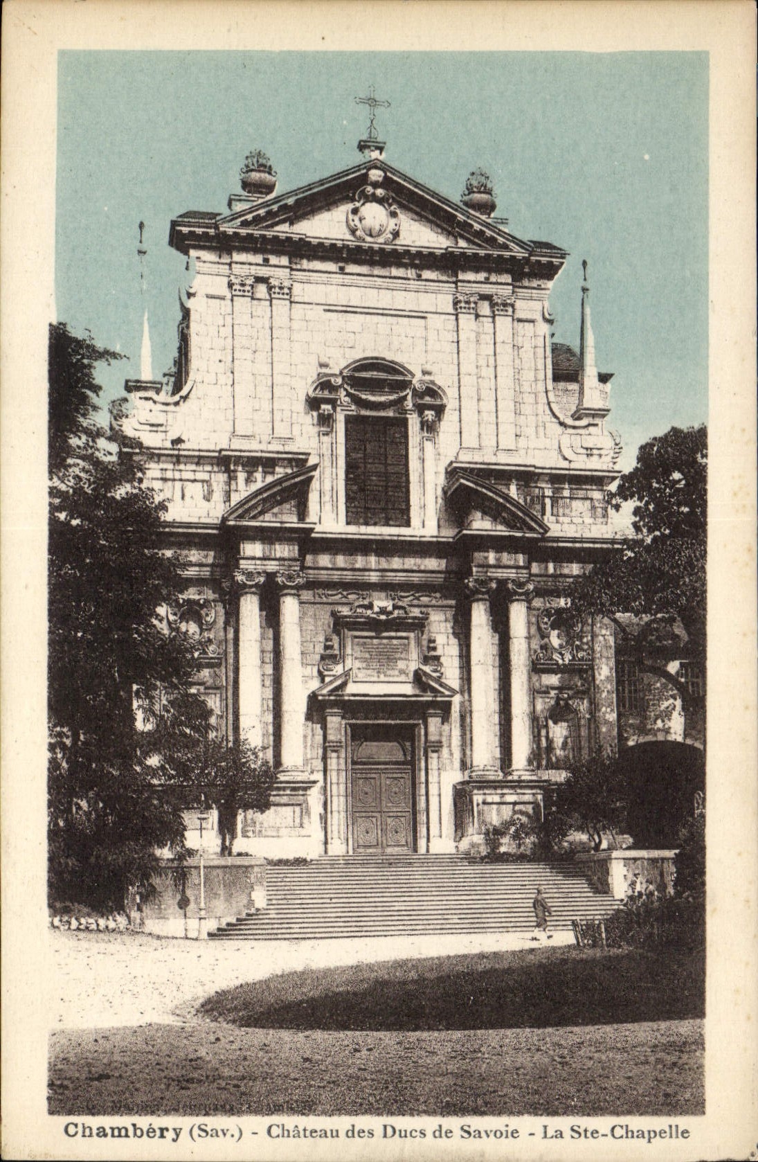 CPA Chambery Sav Chateau des Ducs de Savoie la Ste Chapelle 