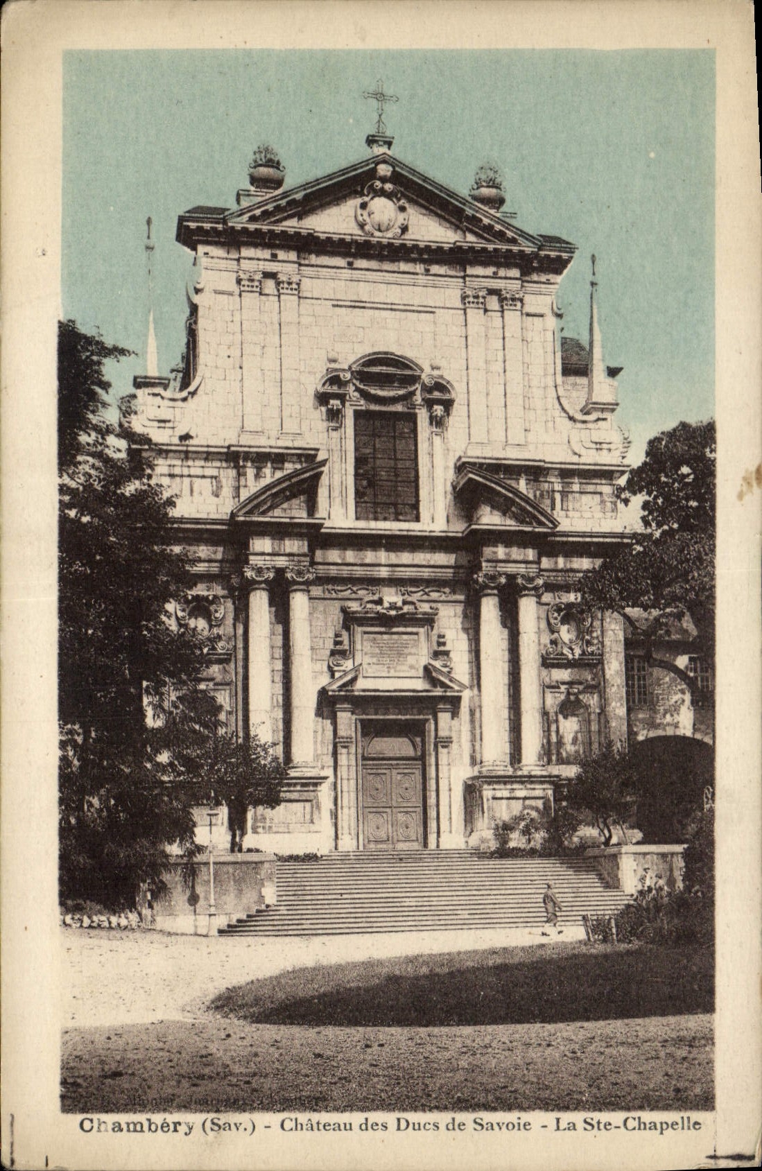 CPA Chambery Sav Chateau des Ducs de Savoie la Ste Chapelle 
