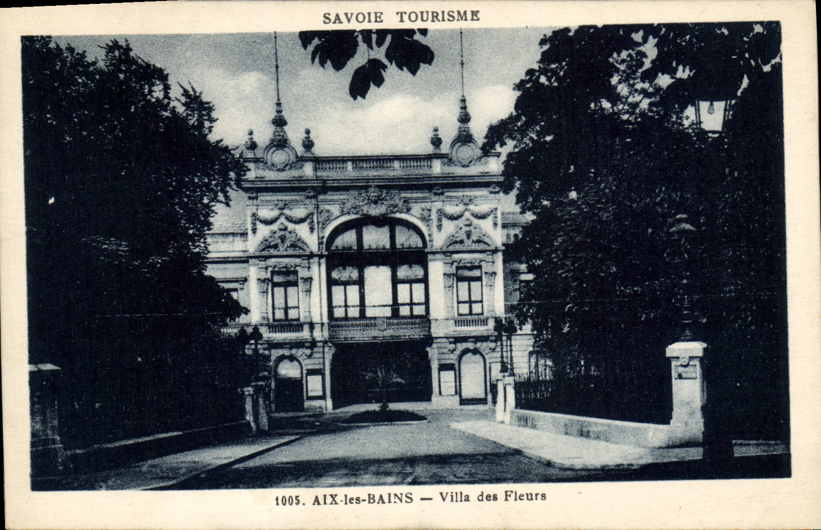 CPA Savoie Tourisme Aix les Bains Villa des Fleurs 